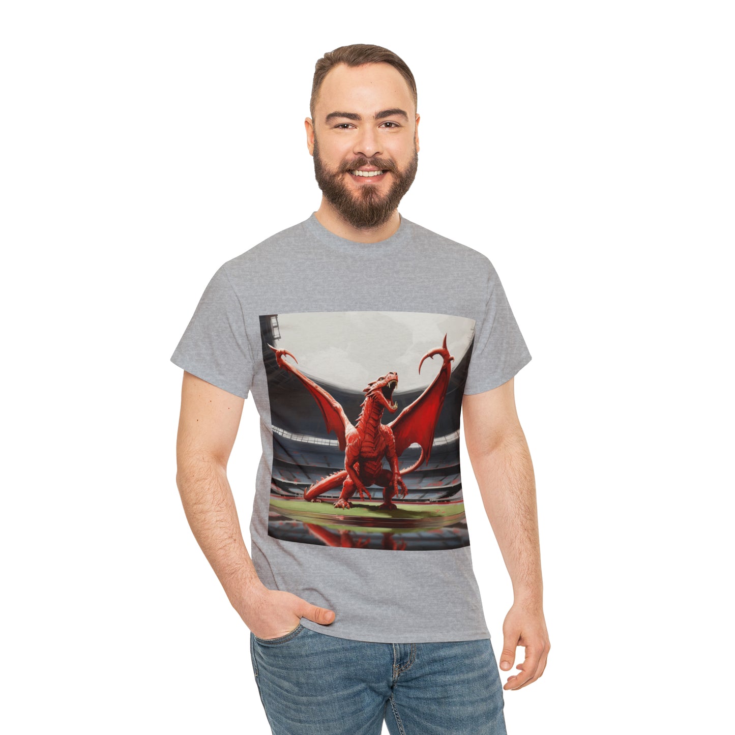 Welsh Dragon - light shirts