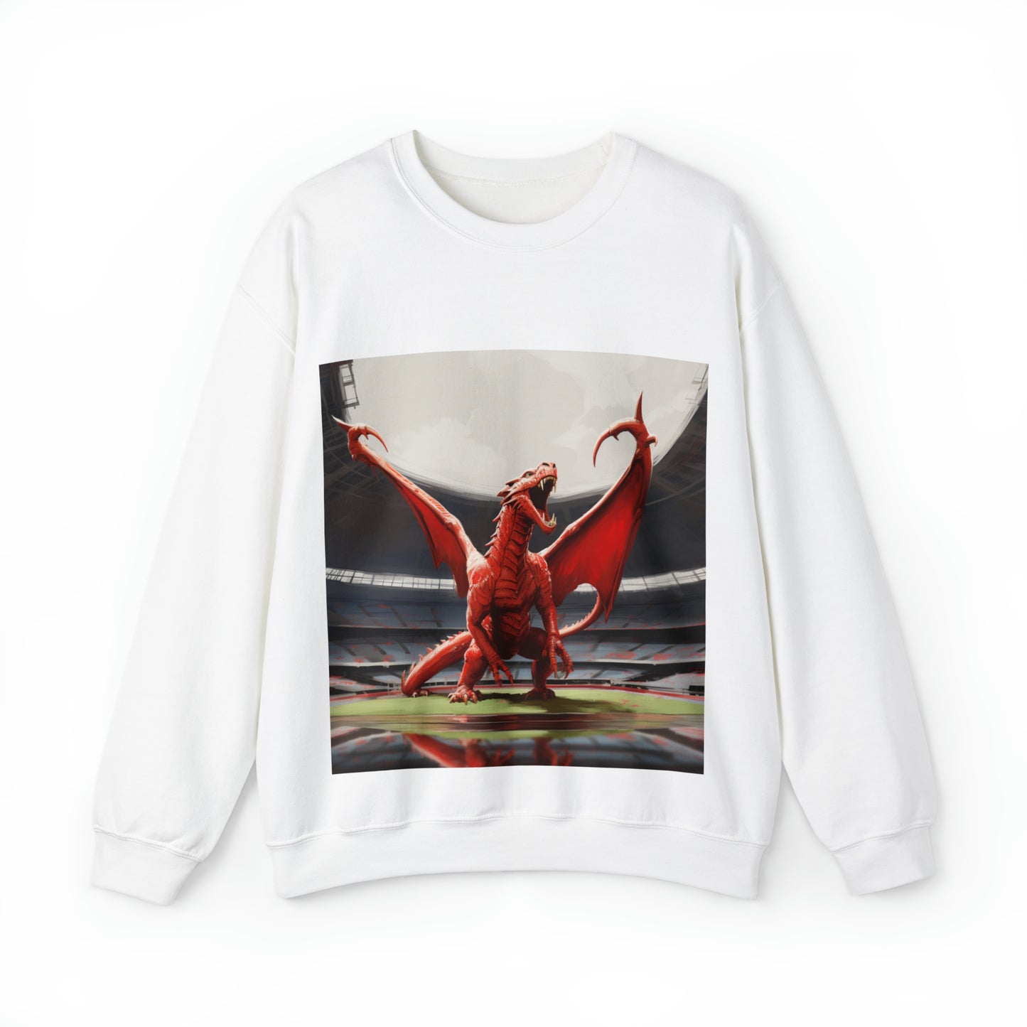 Welsh Dragon - light sweatshirts