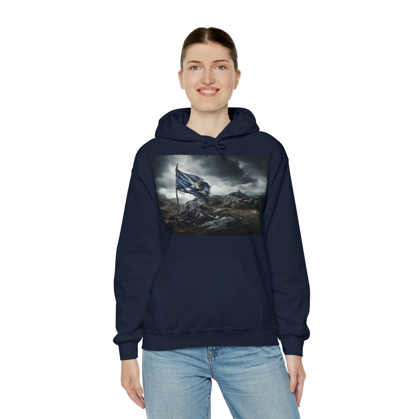 Scottish Flag - dark hoodies