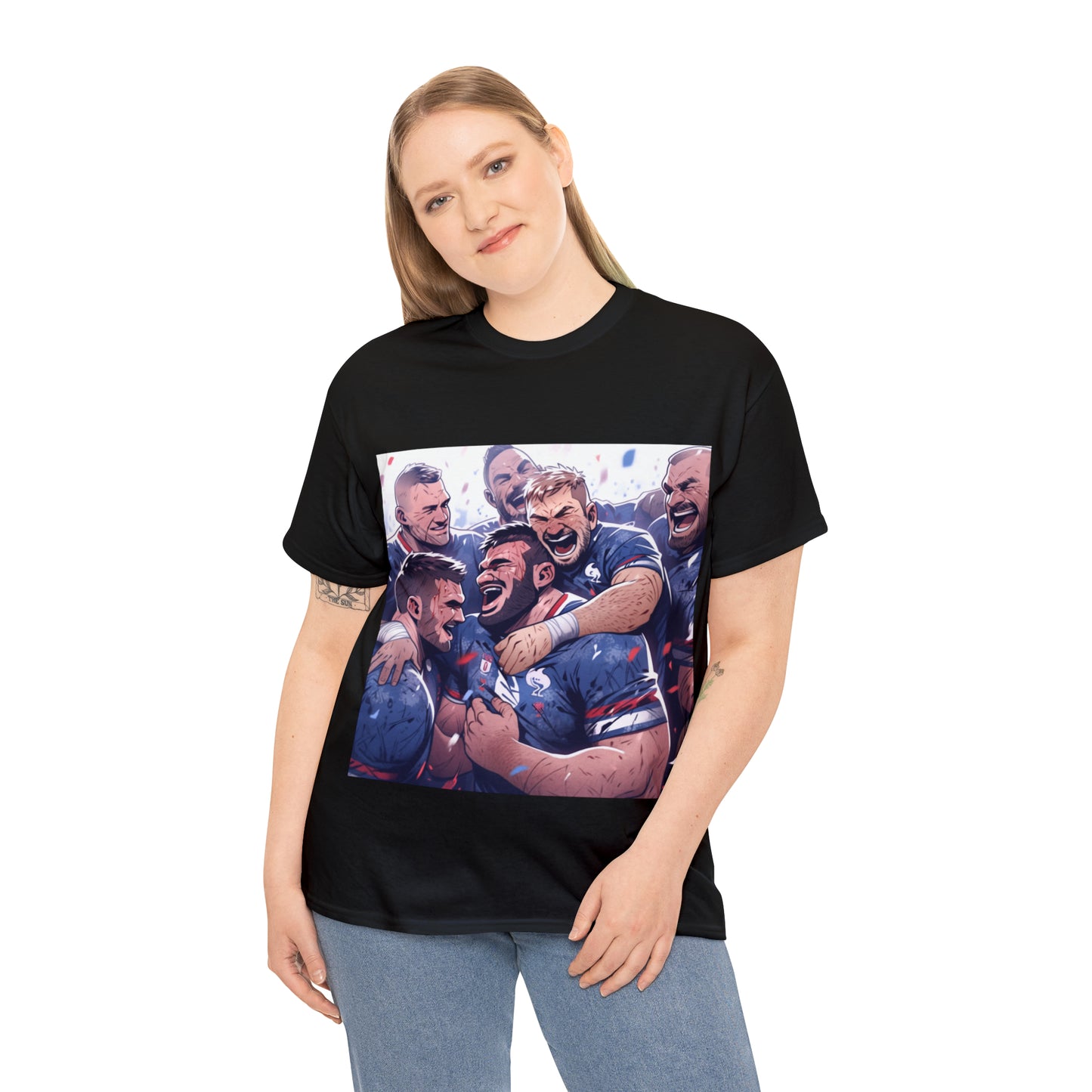 Post Match France - dark shirts