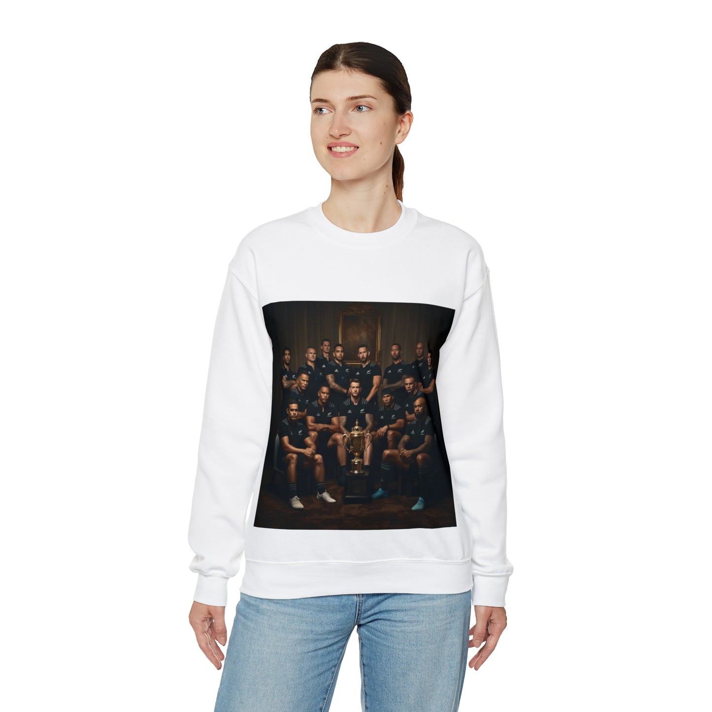 All Blacks with Web Ellis Cup - light sweatshirts