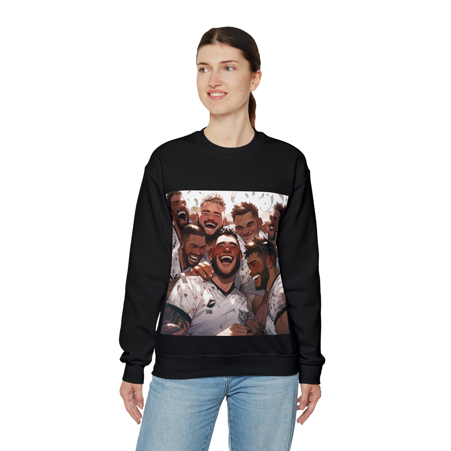 Happy Fiji - black sweatshirt