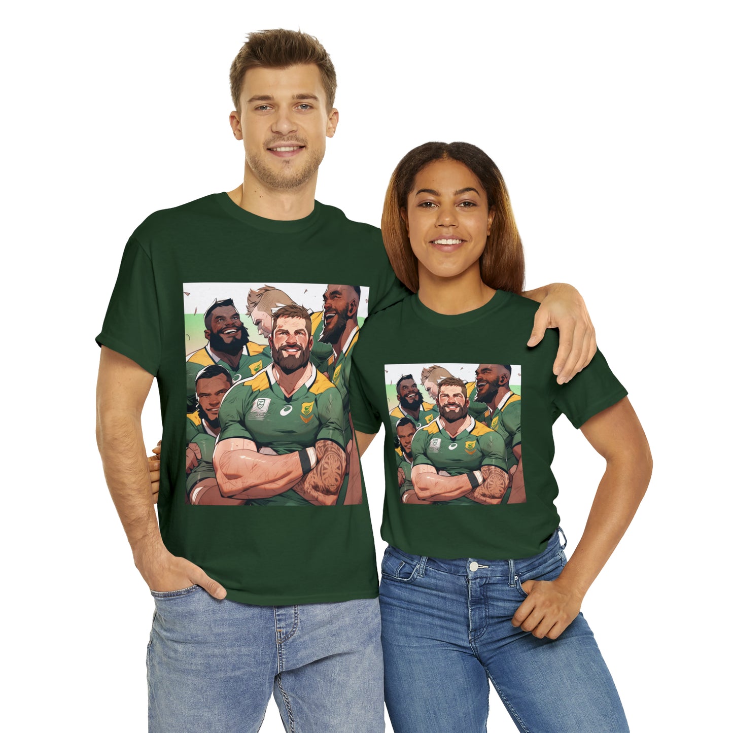 Happy Boks - dark shirts