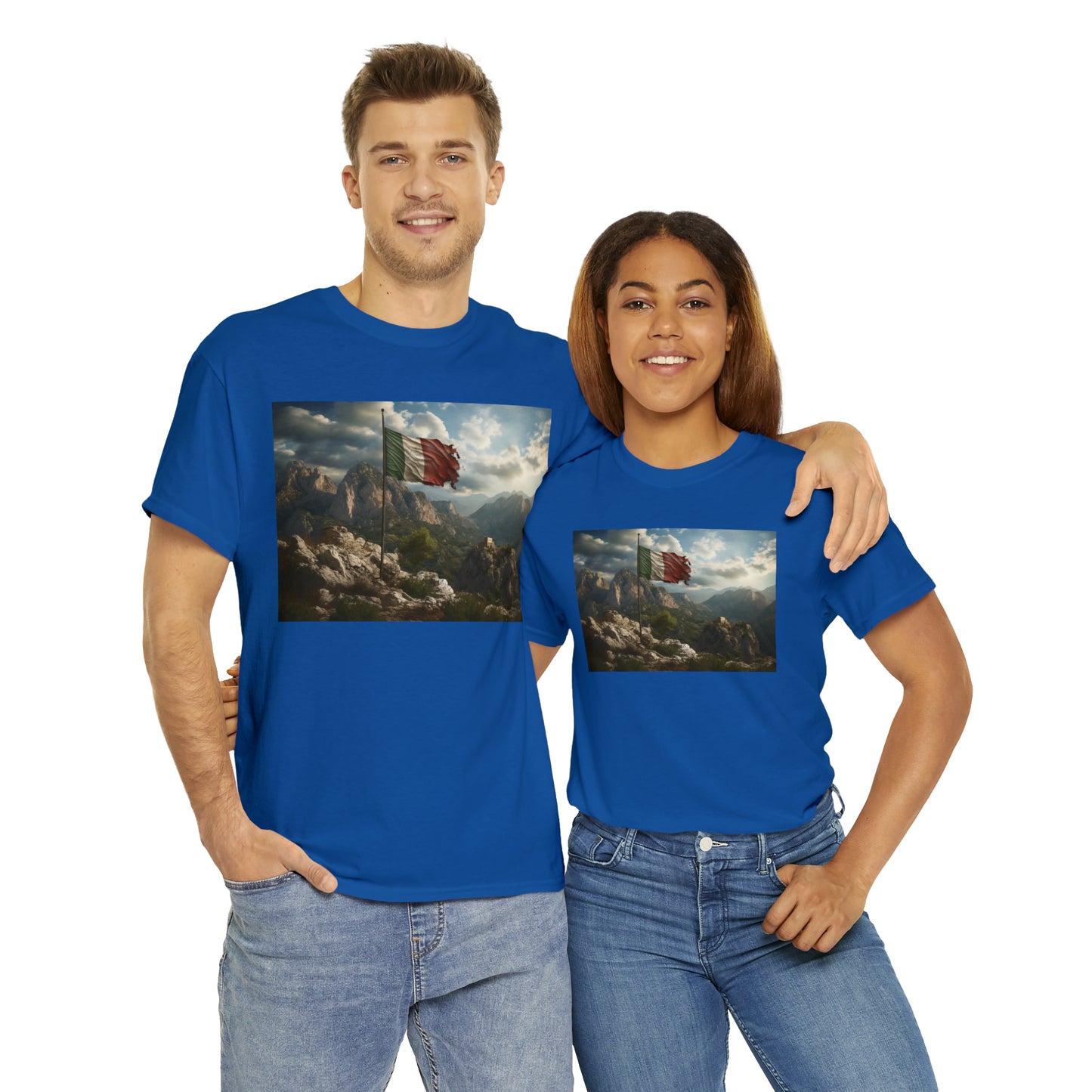 Italy Flag - dark shirts