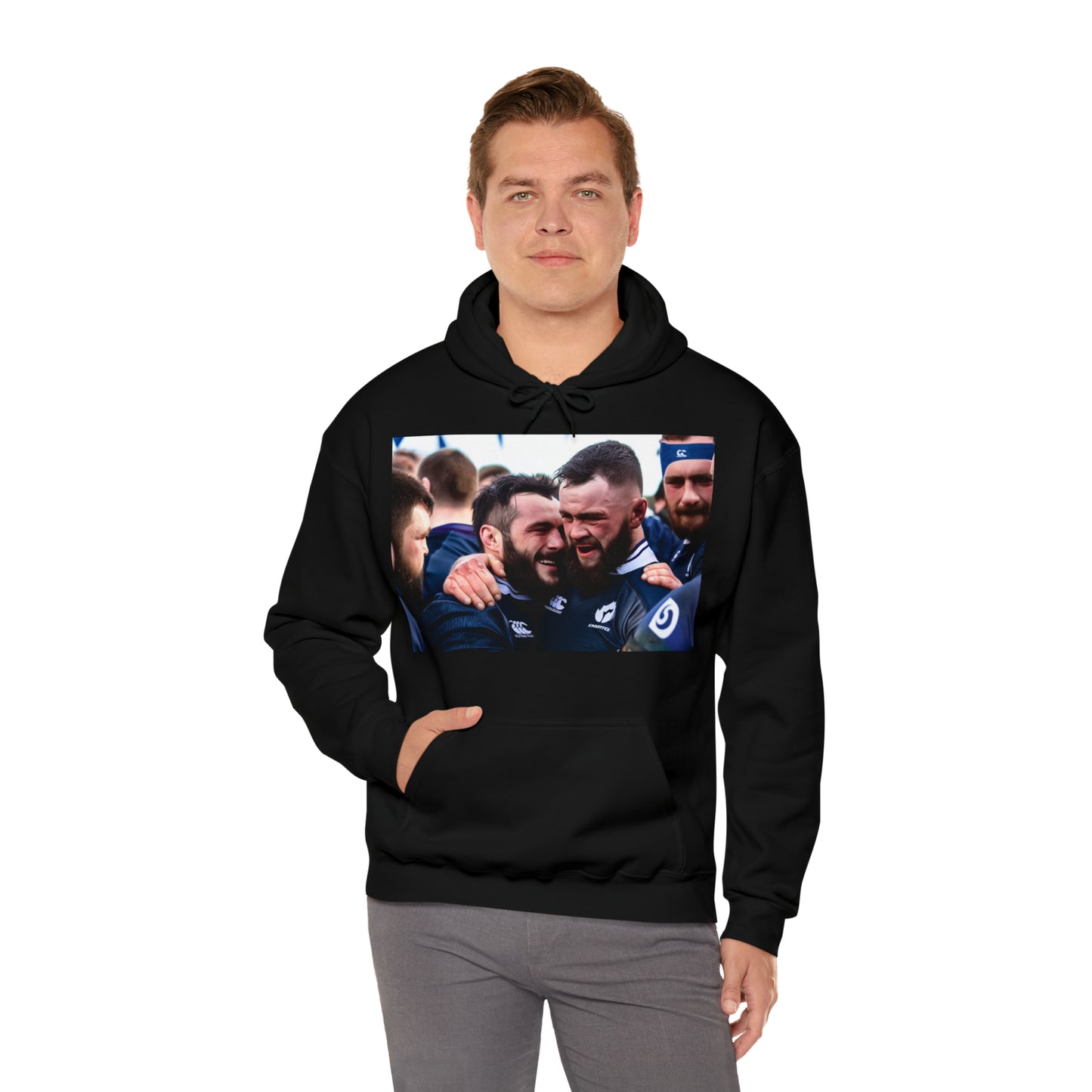 Post Match Scotland - dark hoodies
