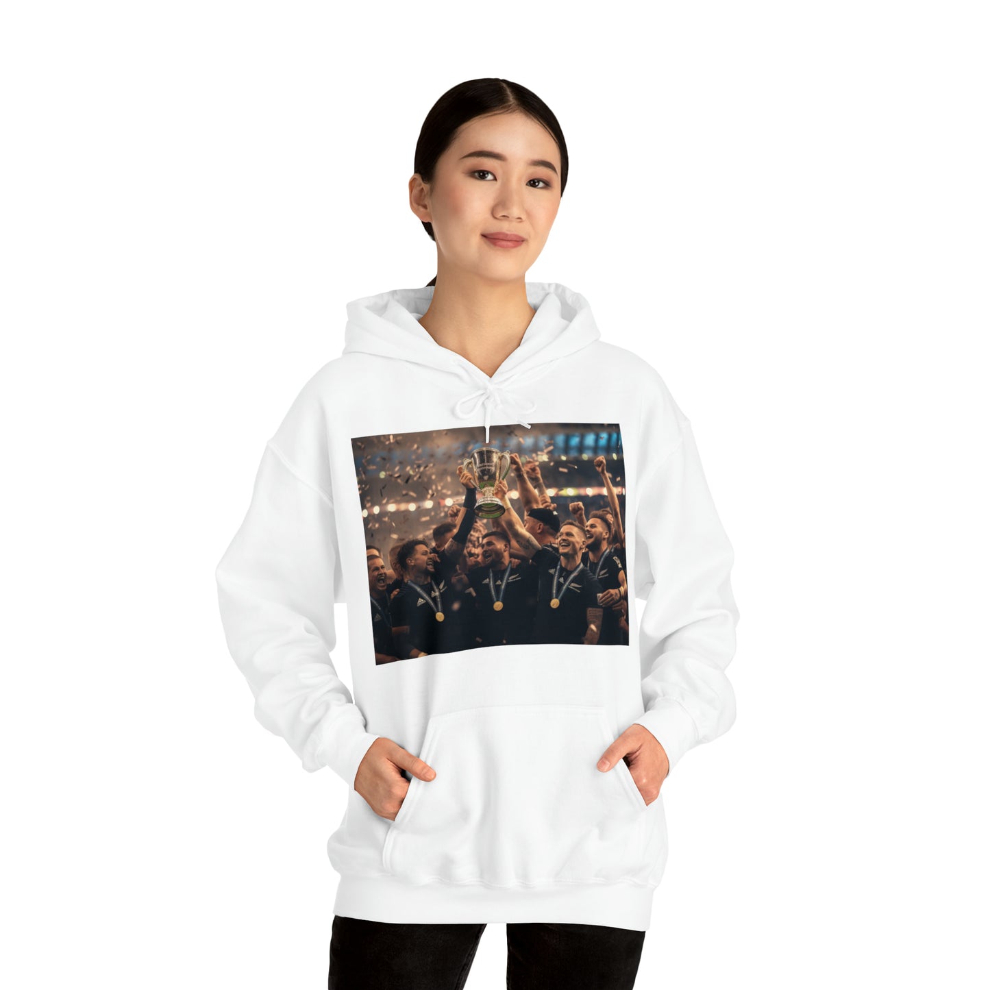 All Blacks World Cup Celebration - light hoodies