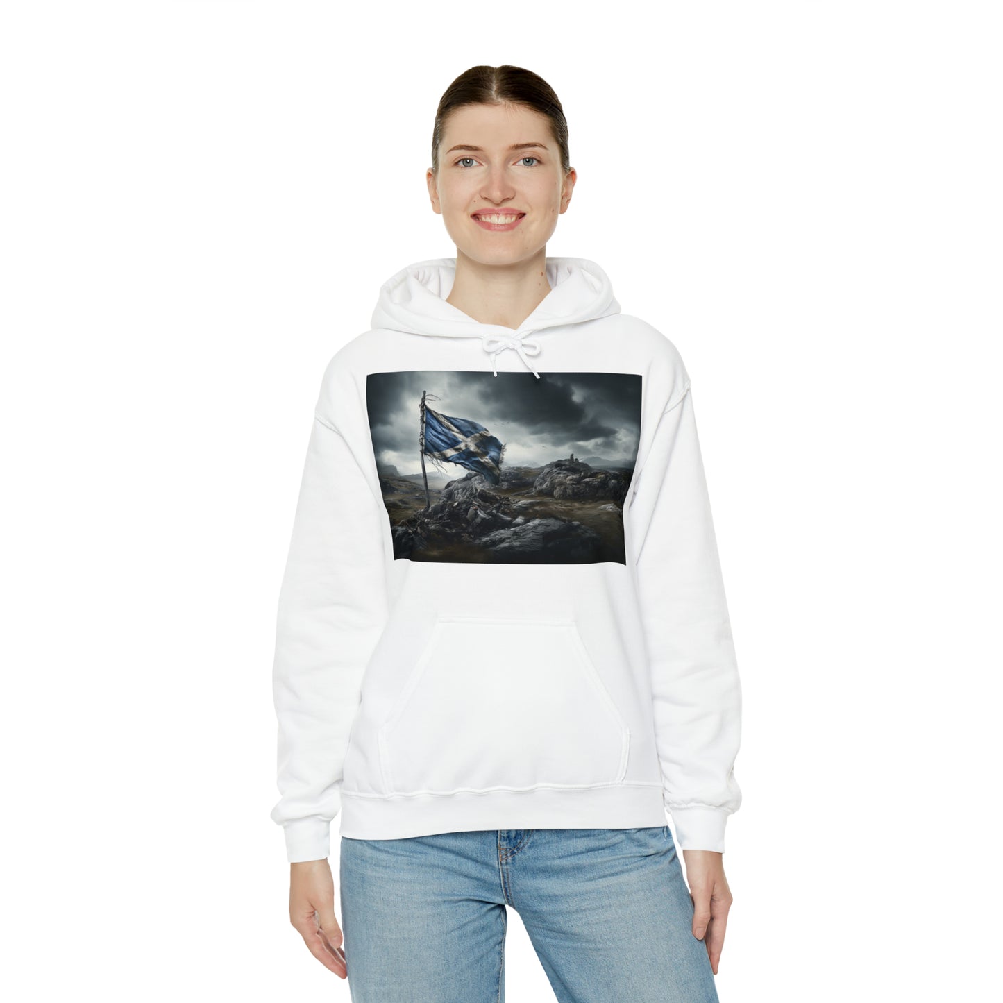 Scottish Flag - light hoodies
