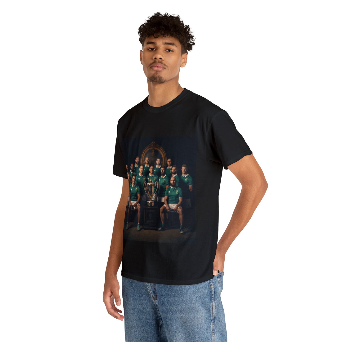 Ireland World Cup photoshoot - dark shirts