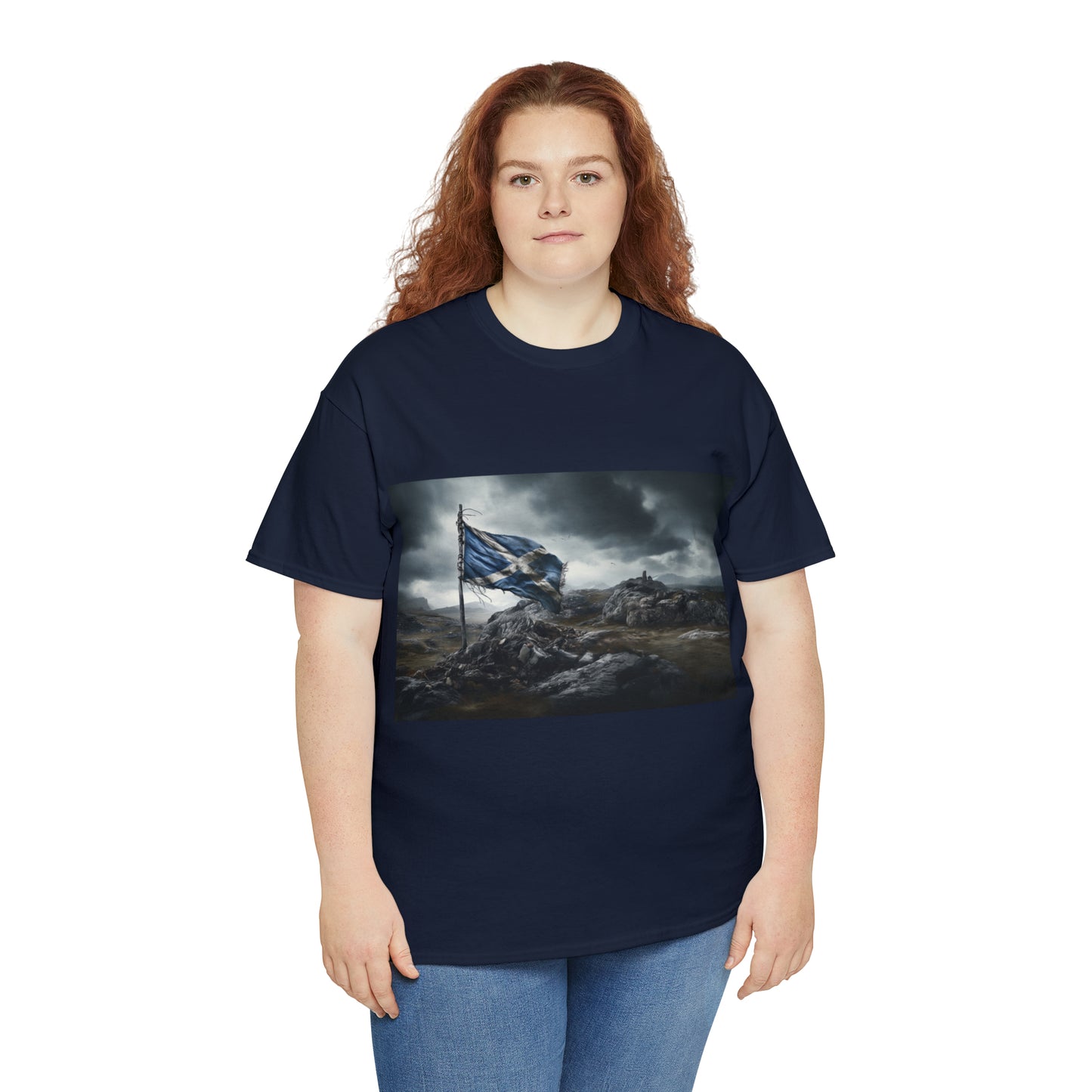 Scottish Flag - dark shirts