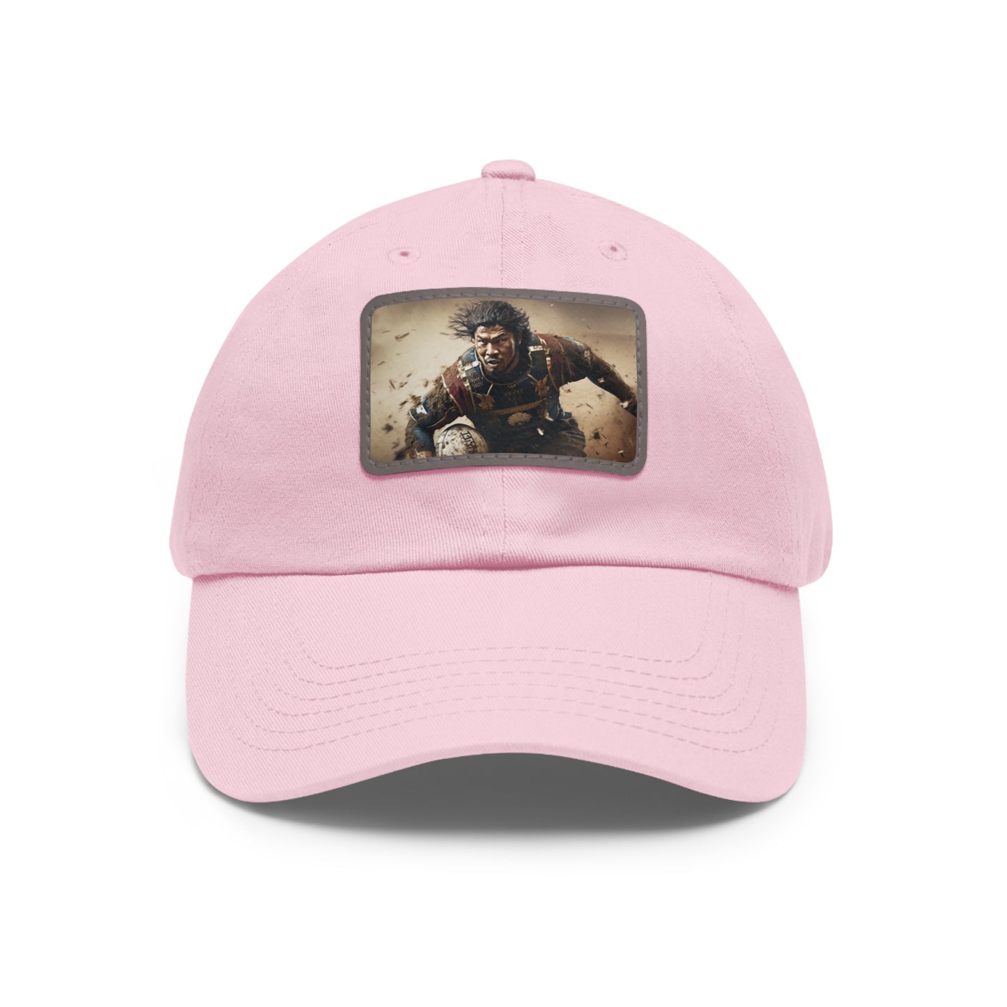 Samurai Rectangle Leather Patch Hat