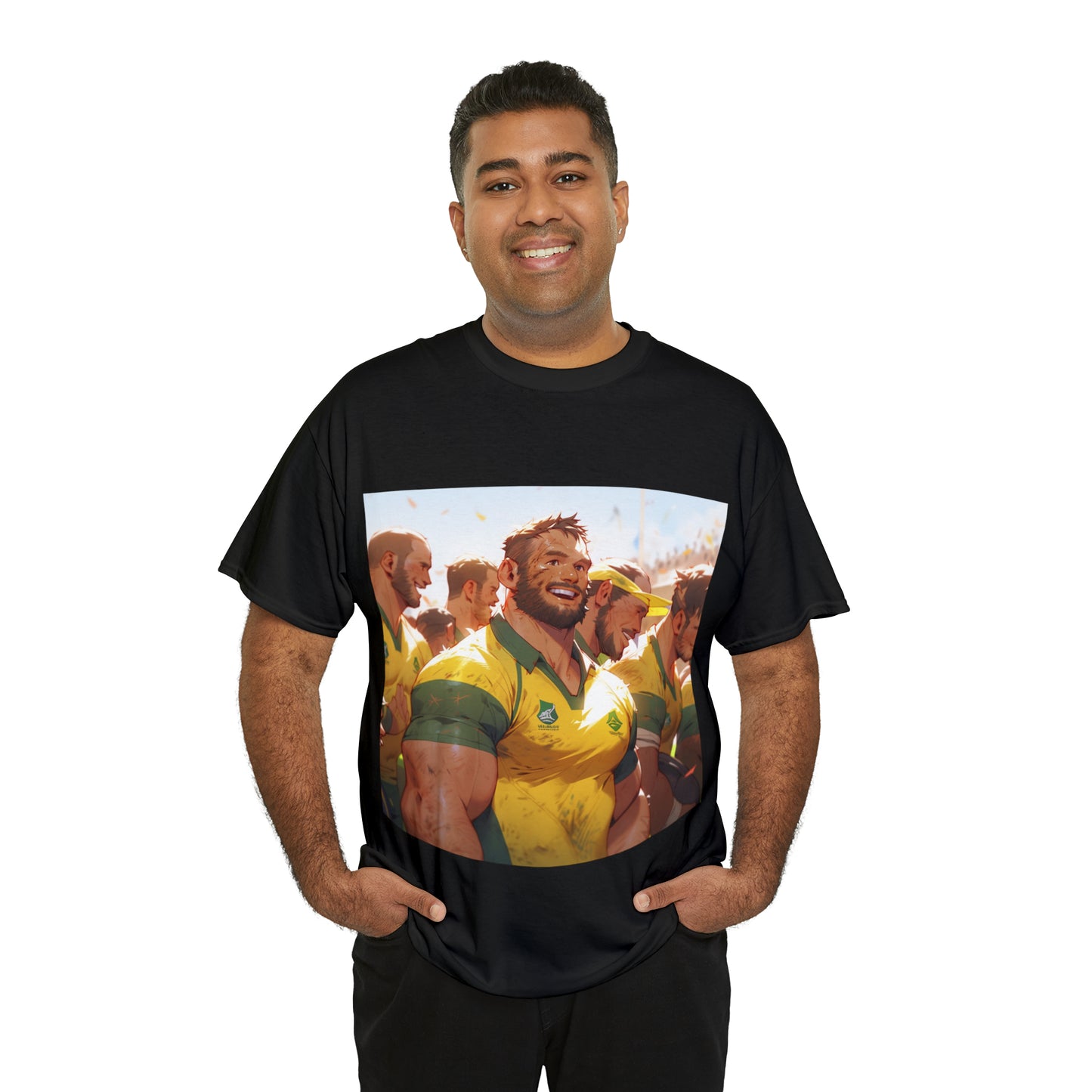 Happy Australia - black shirts