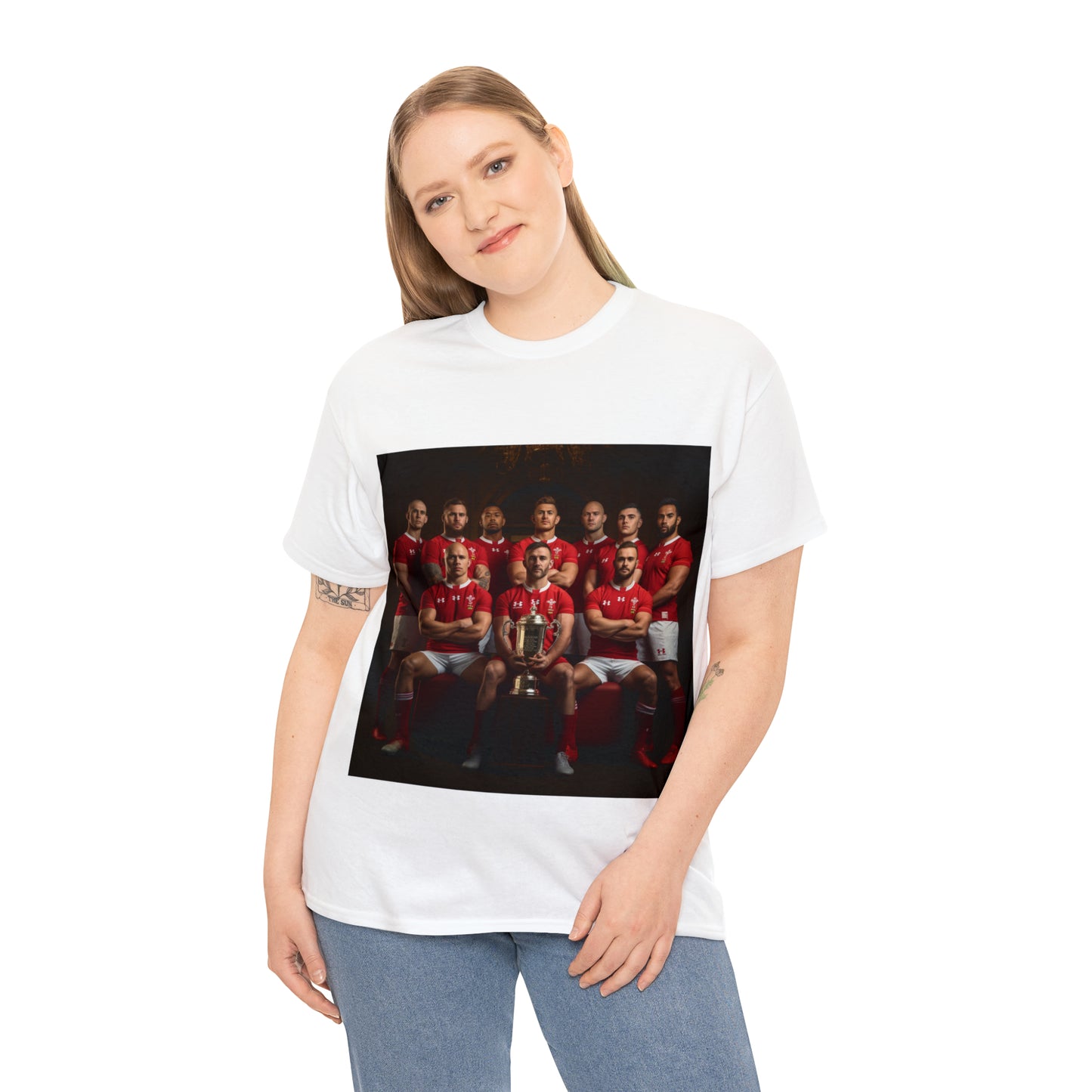 Wales RWC Photoshoot - light shirts