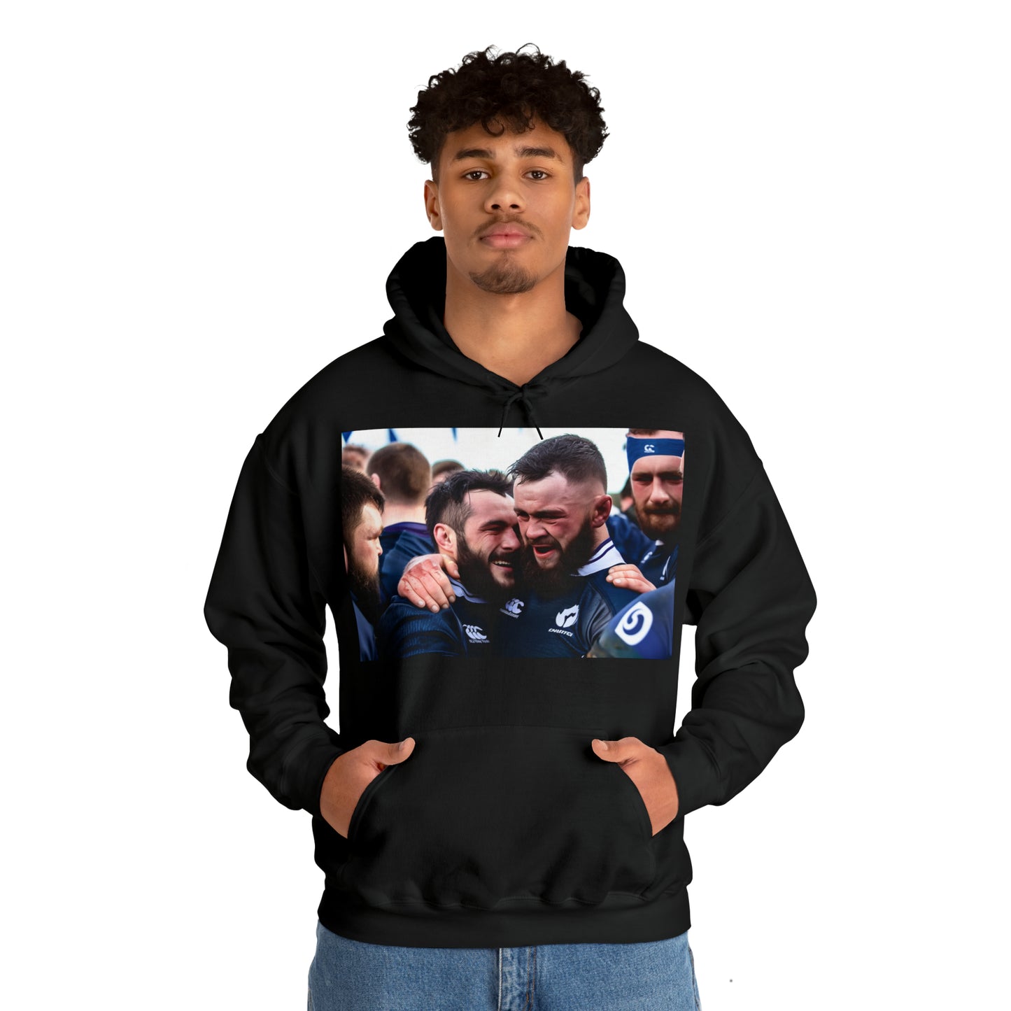 Post Match Scotland - dark hoodies