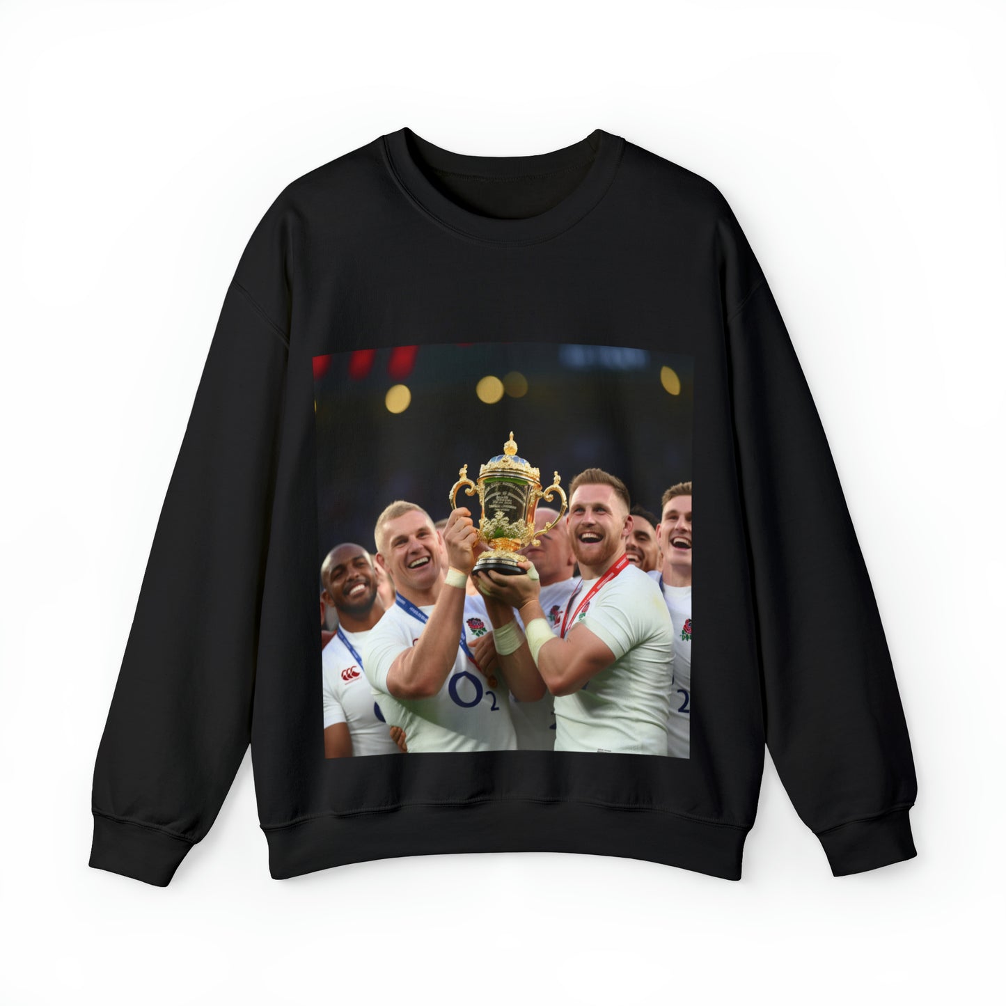 England Celebrating Winning World Cup - black sweatshirt
