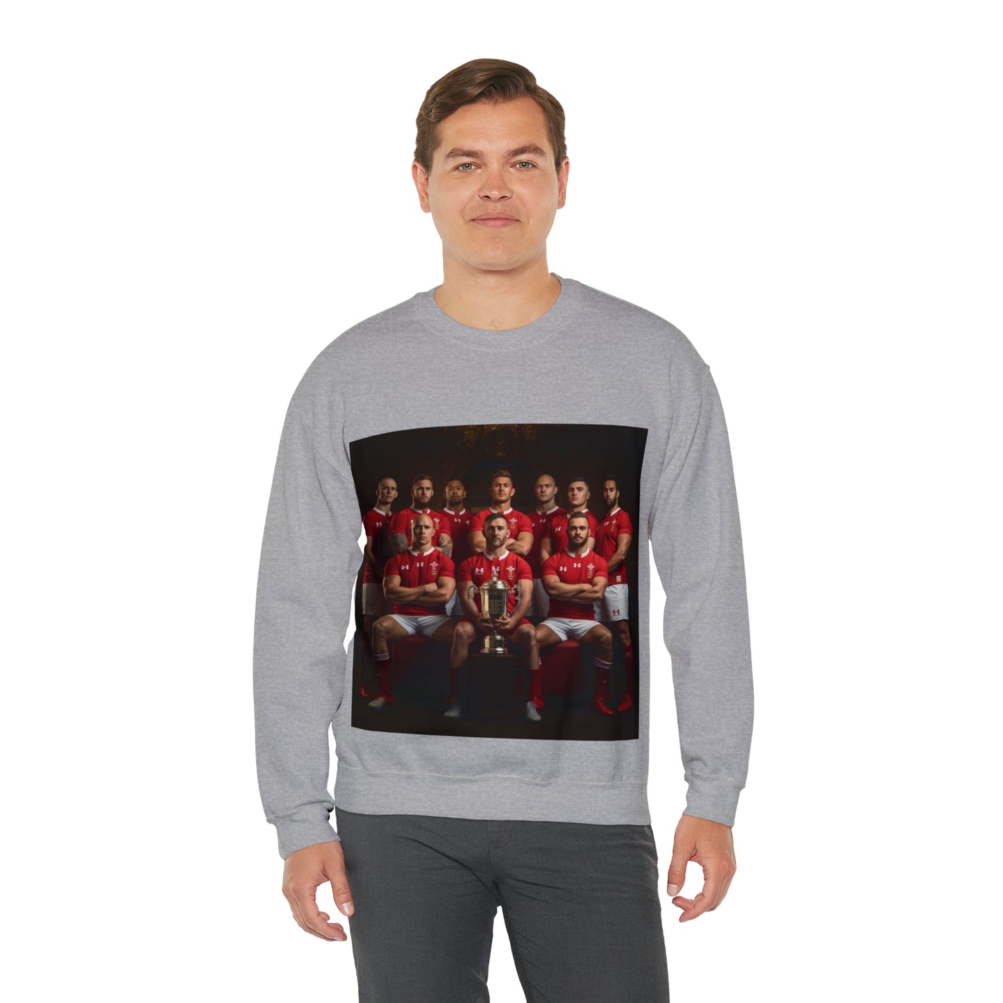 Wales RWC Photoshoot - light sweatshirts