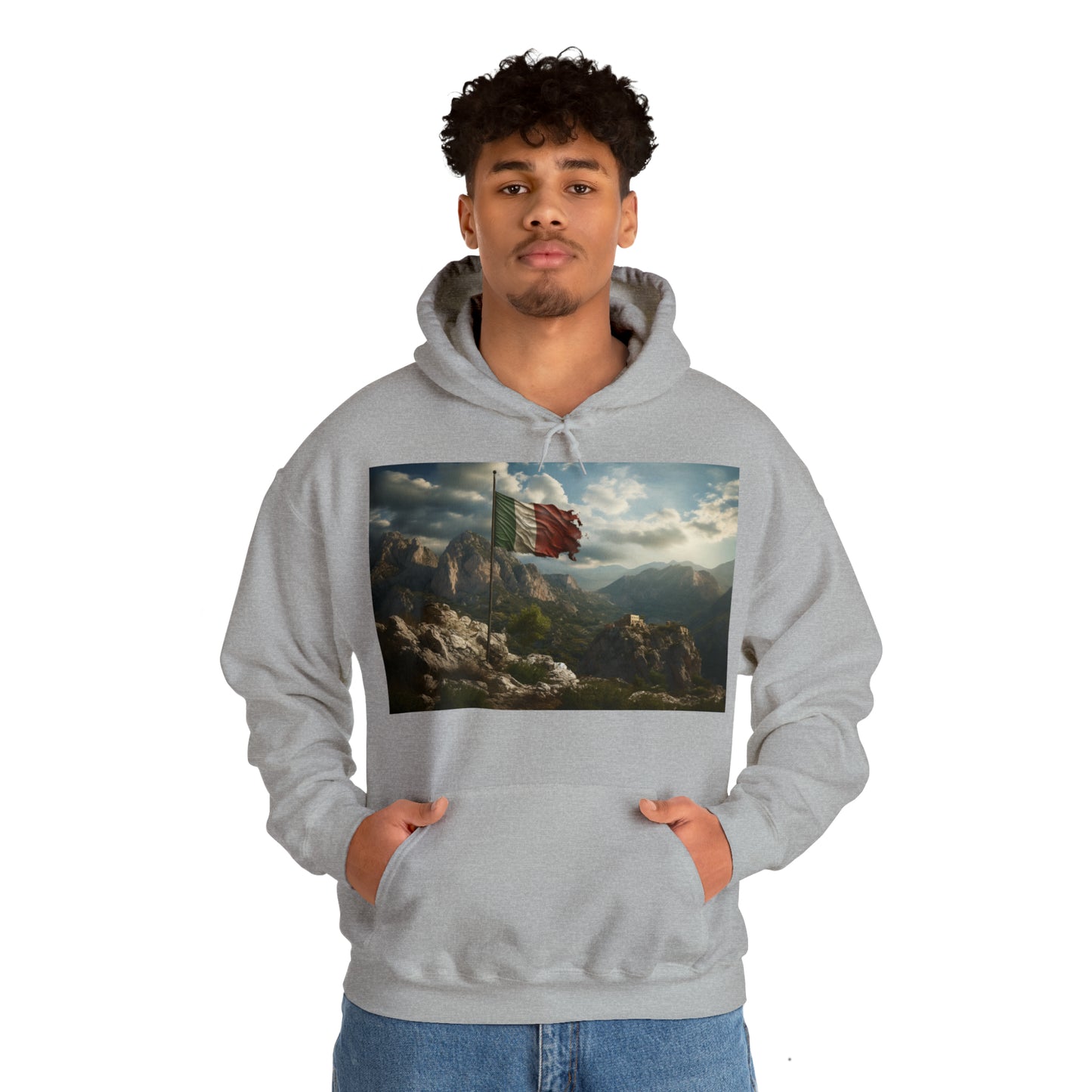 Italy Flag - light hoodies