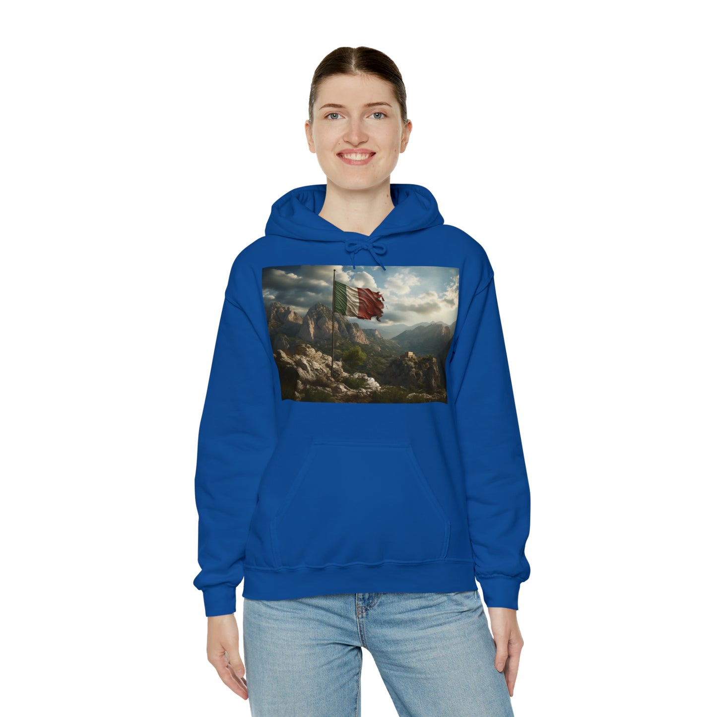 Italy Flag - dark hoodies