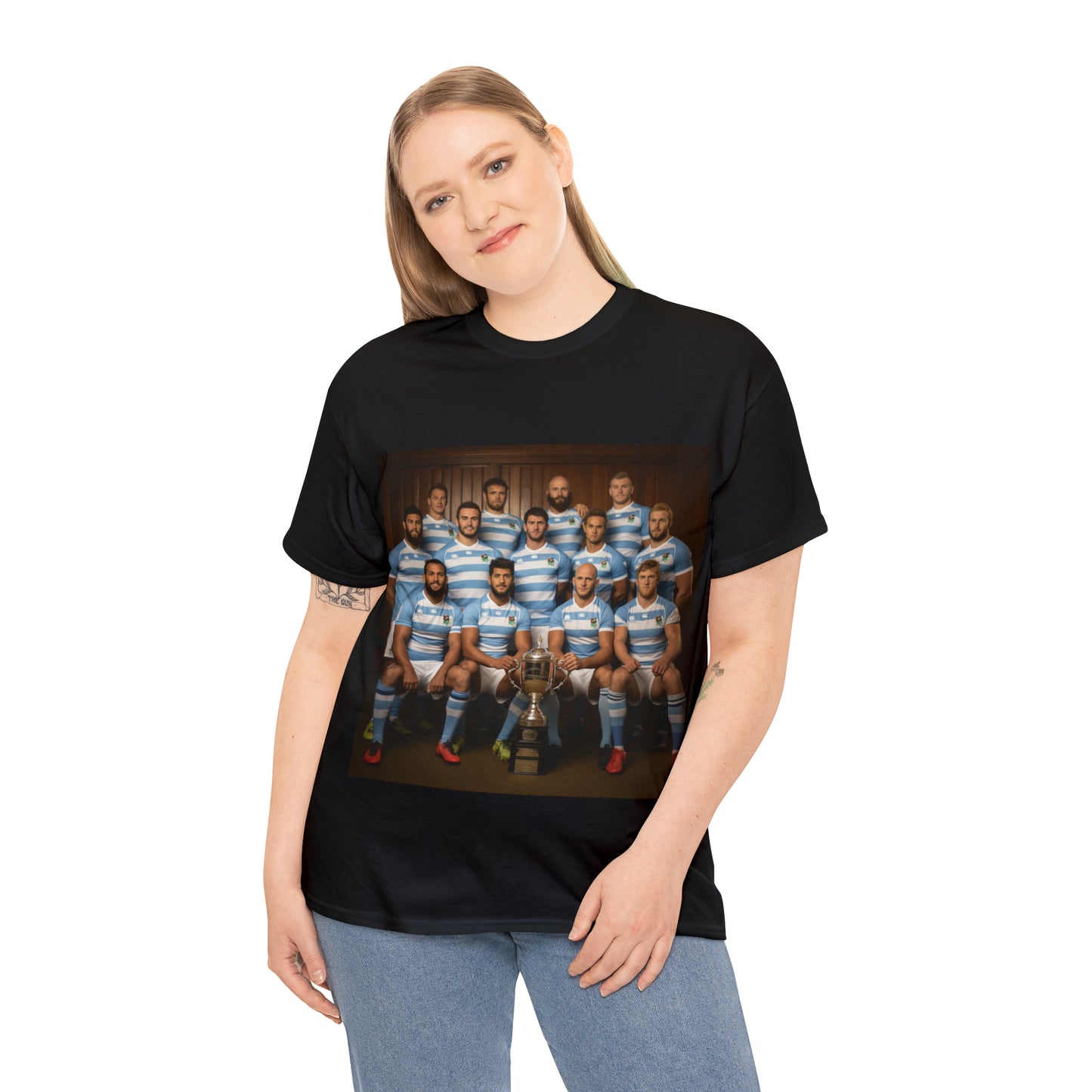 Pumas RWC photoshoot - black shirt