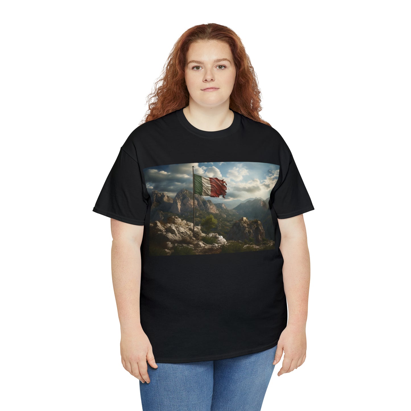 Italy Flag - dark shirts