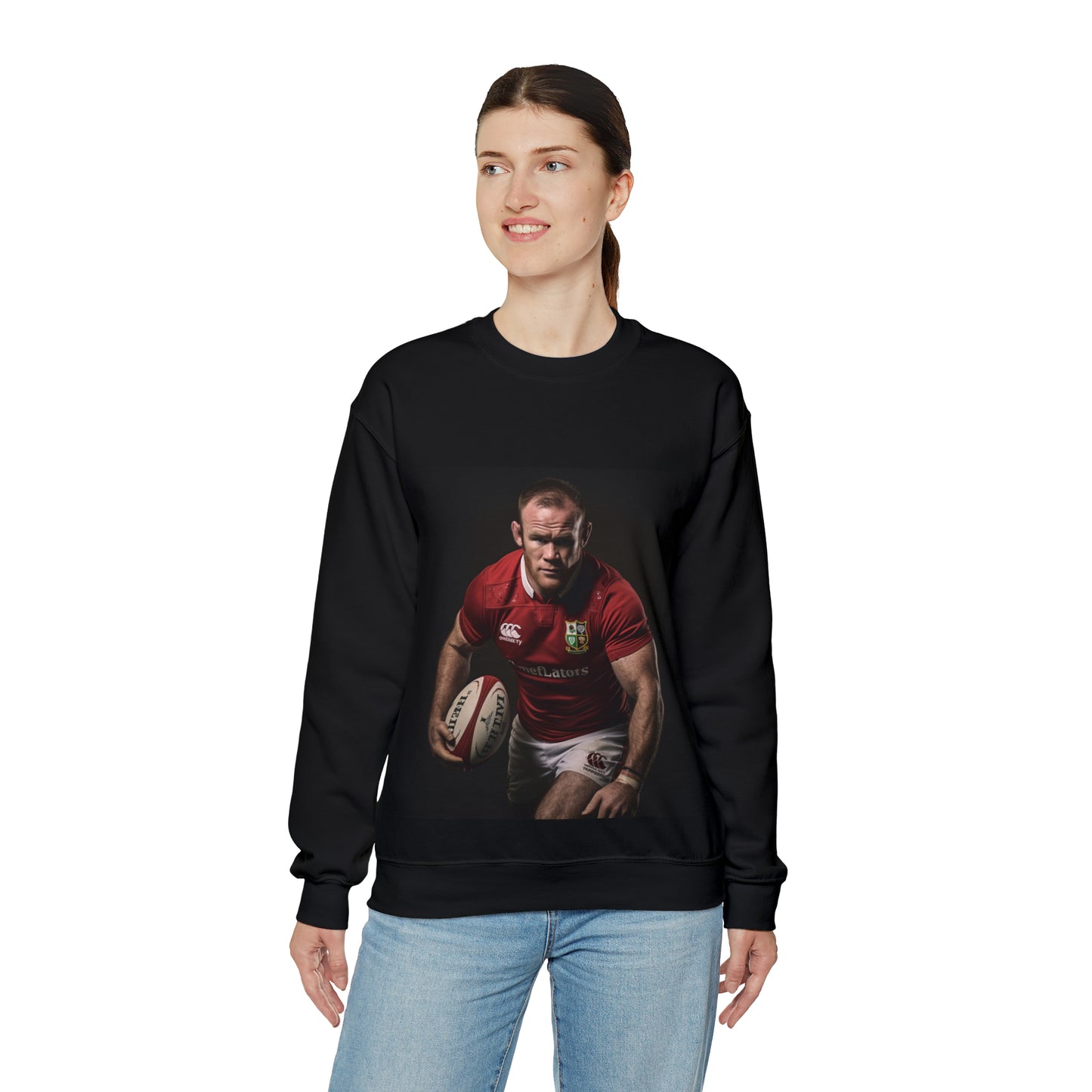 Ready Rooney - black sweatshirt