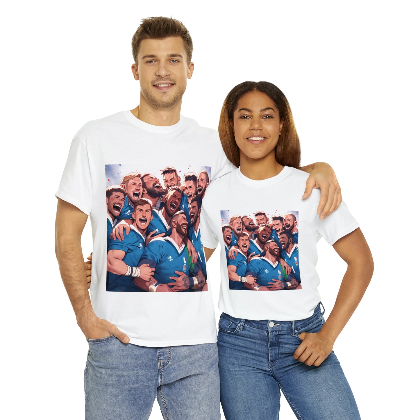 Italy Celebrating - light shirts