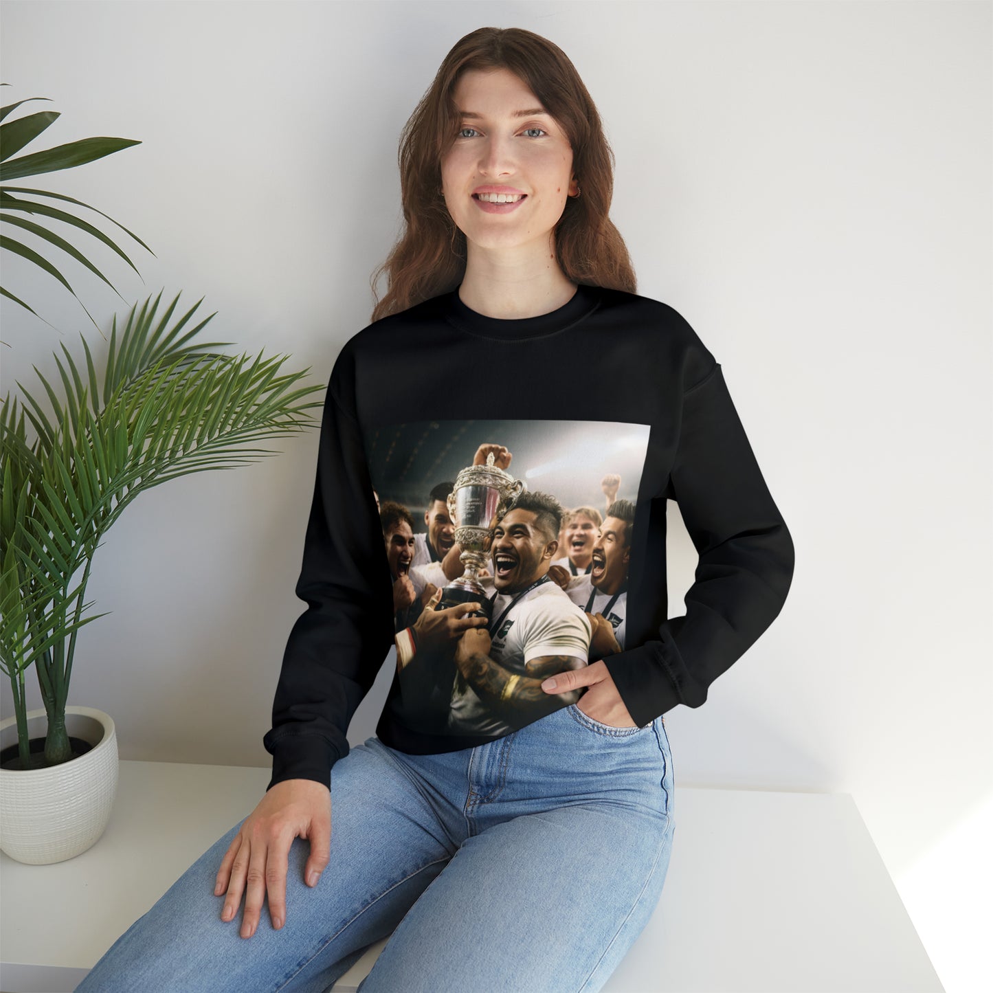 Fiji World Cup Winners - black sweatshirt