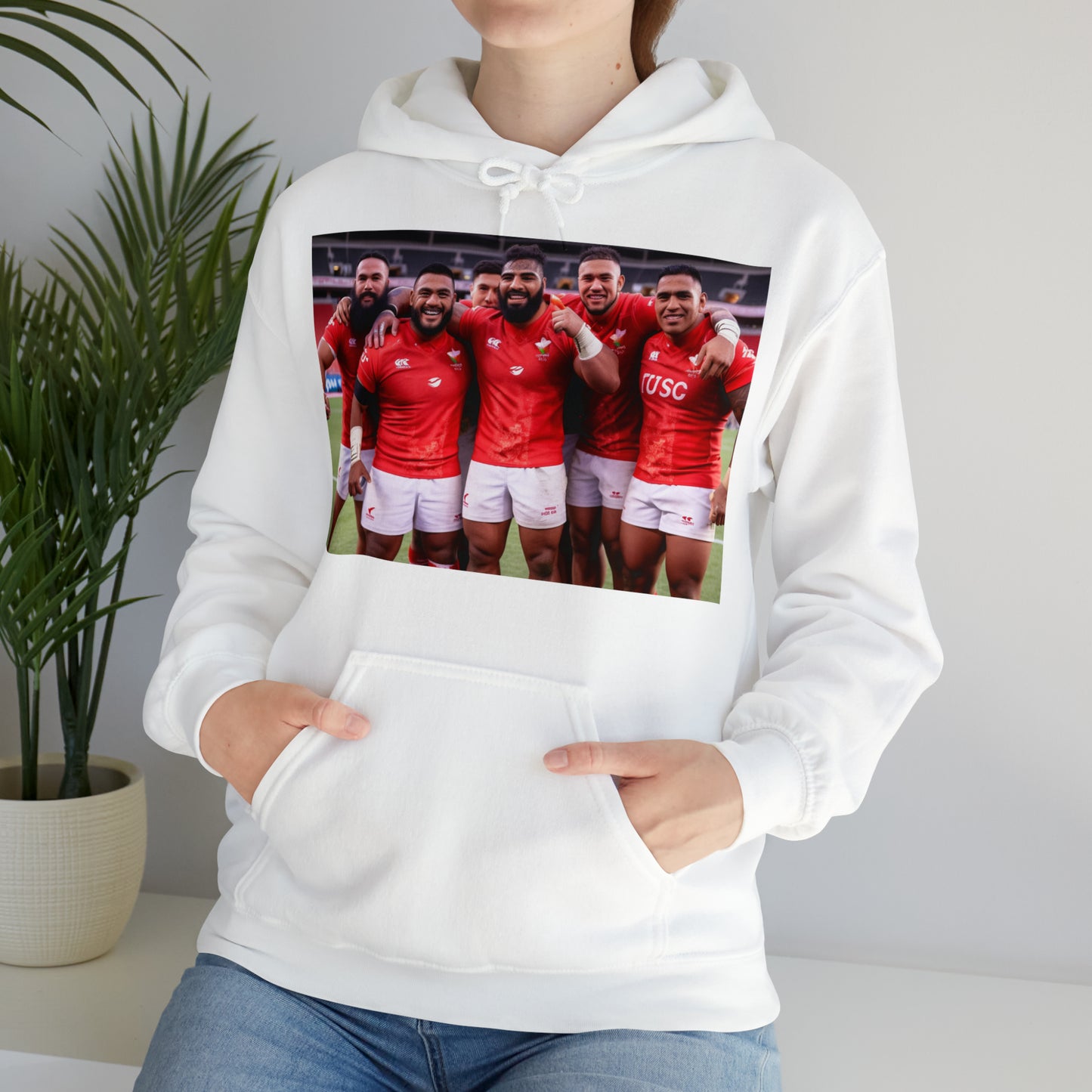 Post Match Tonga - light hoodies