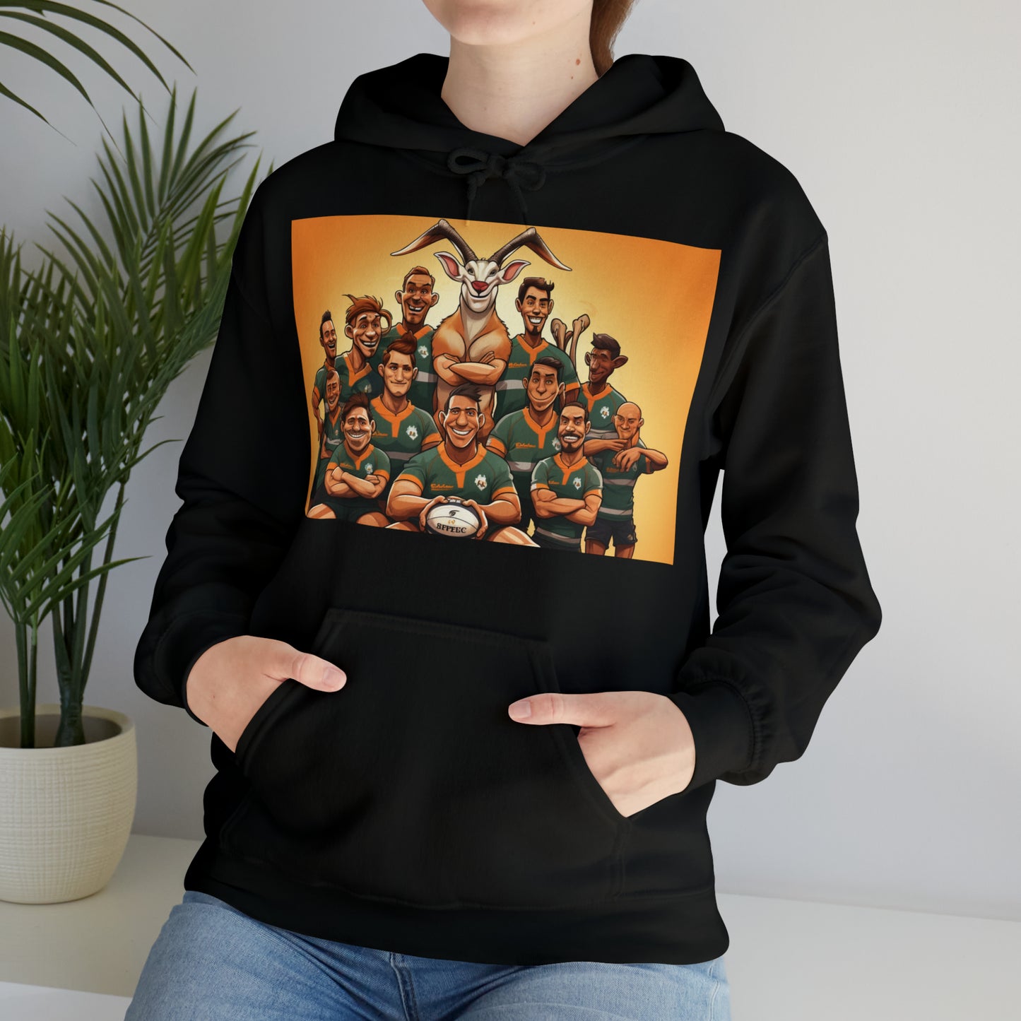 Springboks Team Photo - dark hoodies