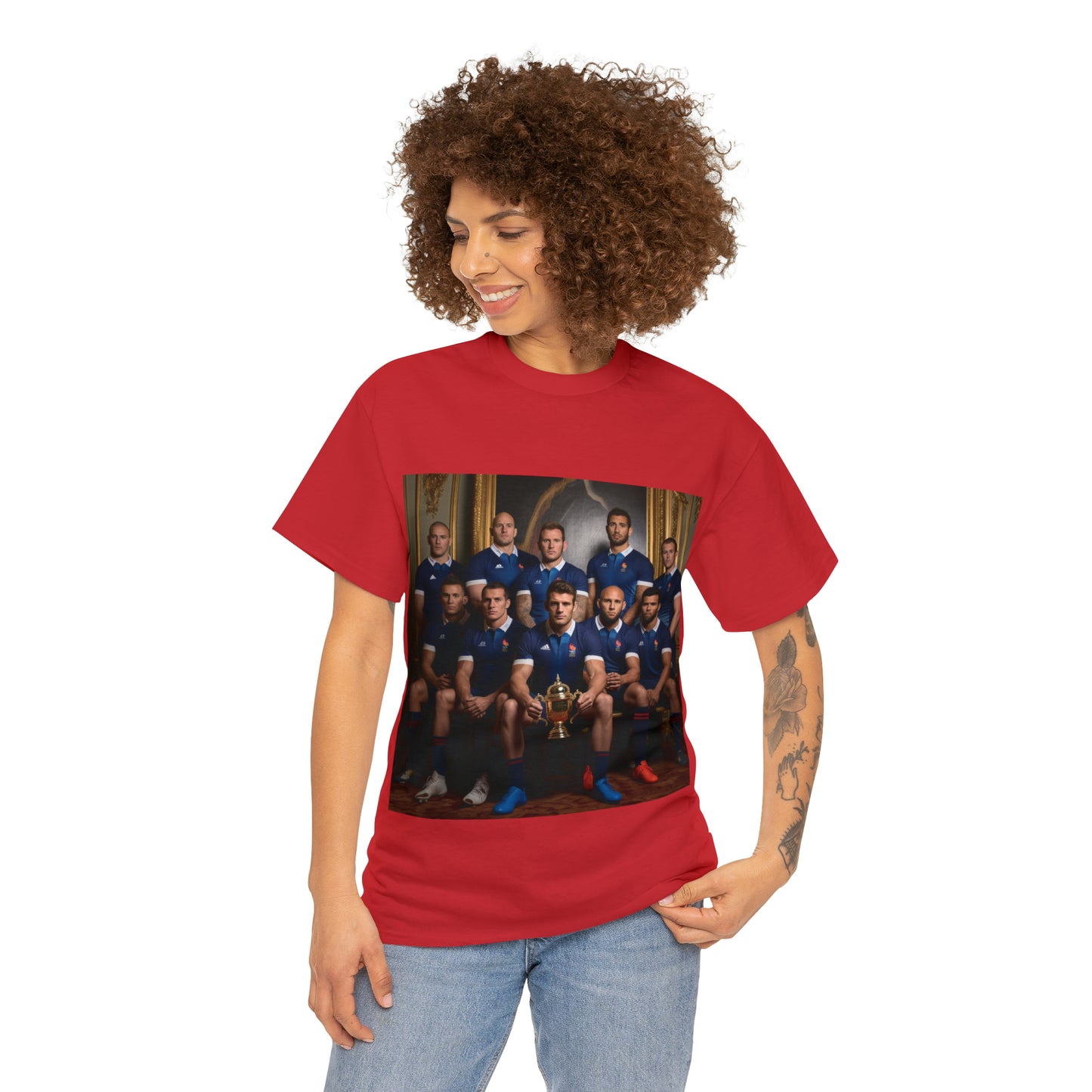 France World Cup Photoshoot - dark shirts