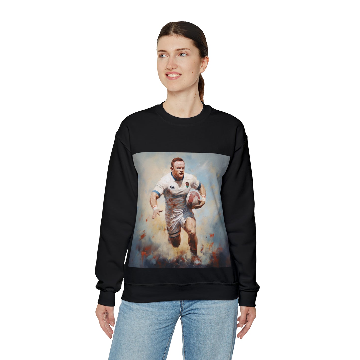 Running Rooney - black sweatshirt