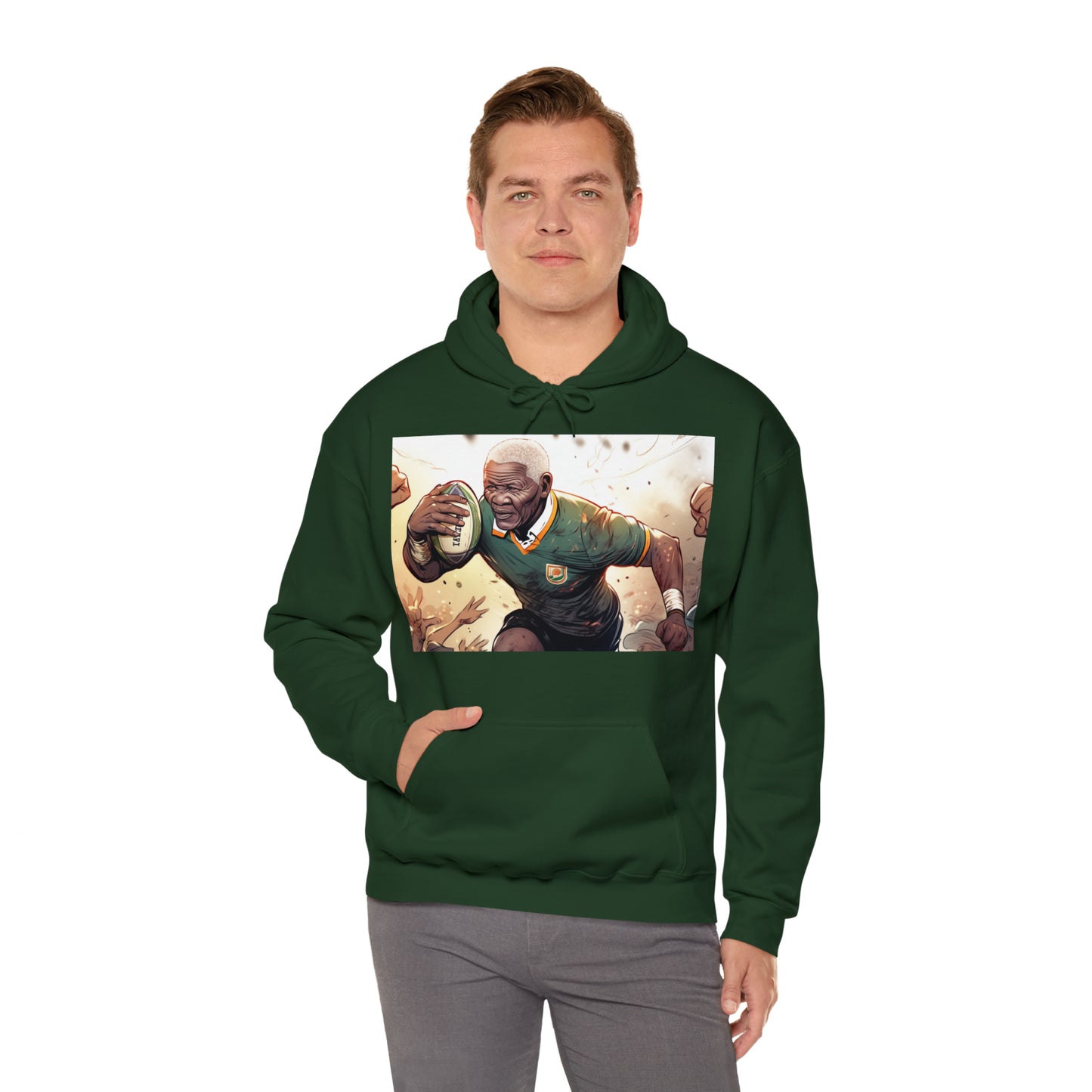 Rugby Mandela - dark hoodies