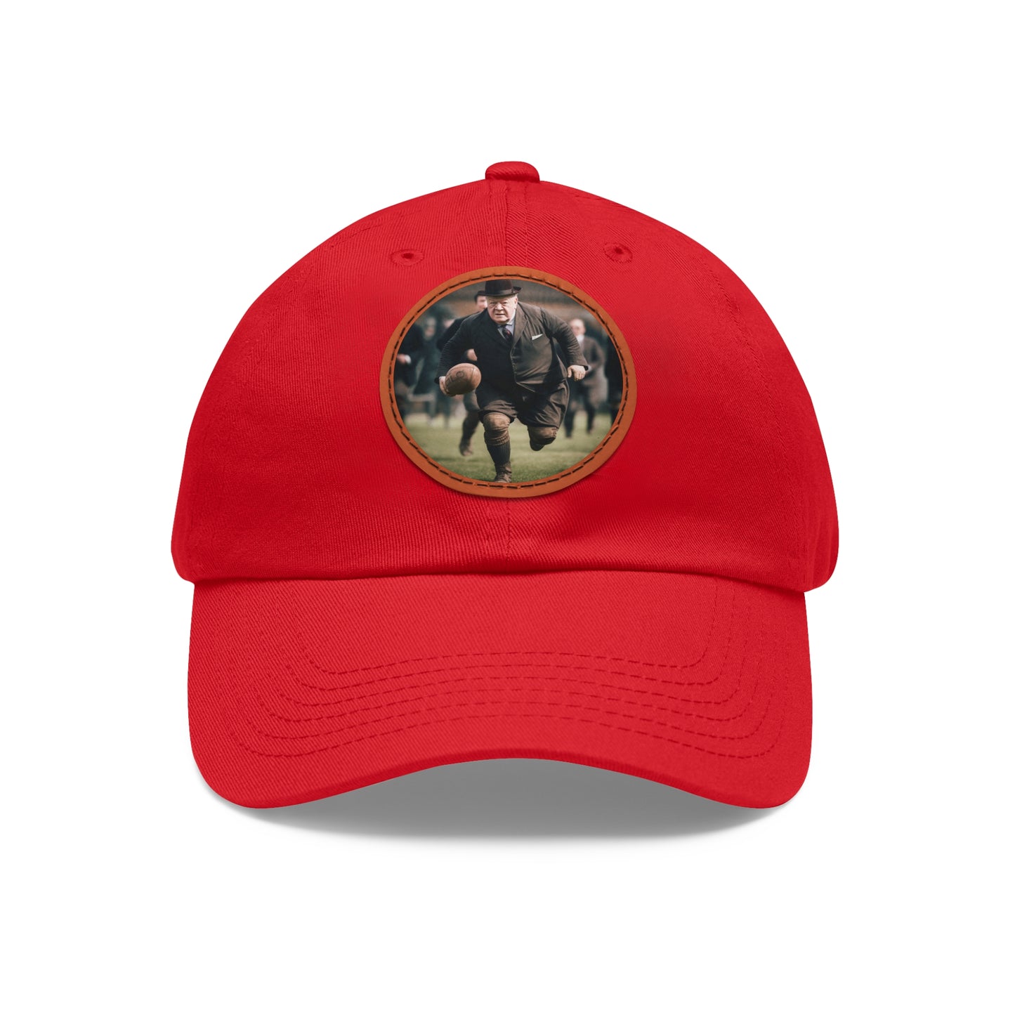 Winston Churchill Round Patch hat