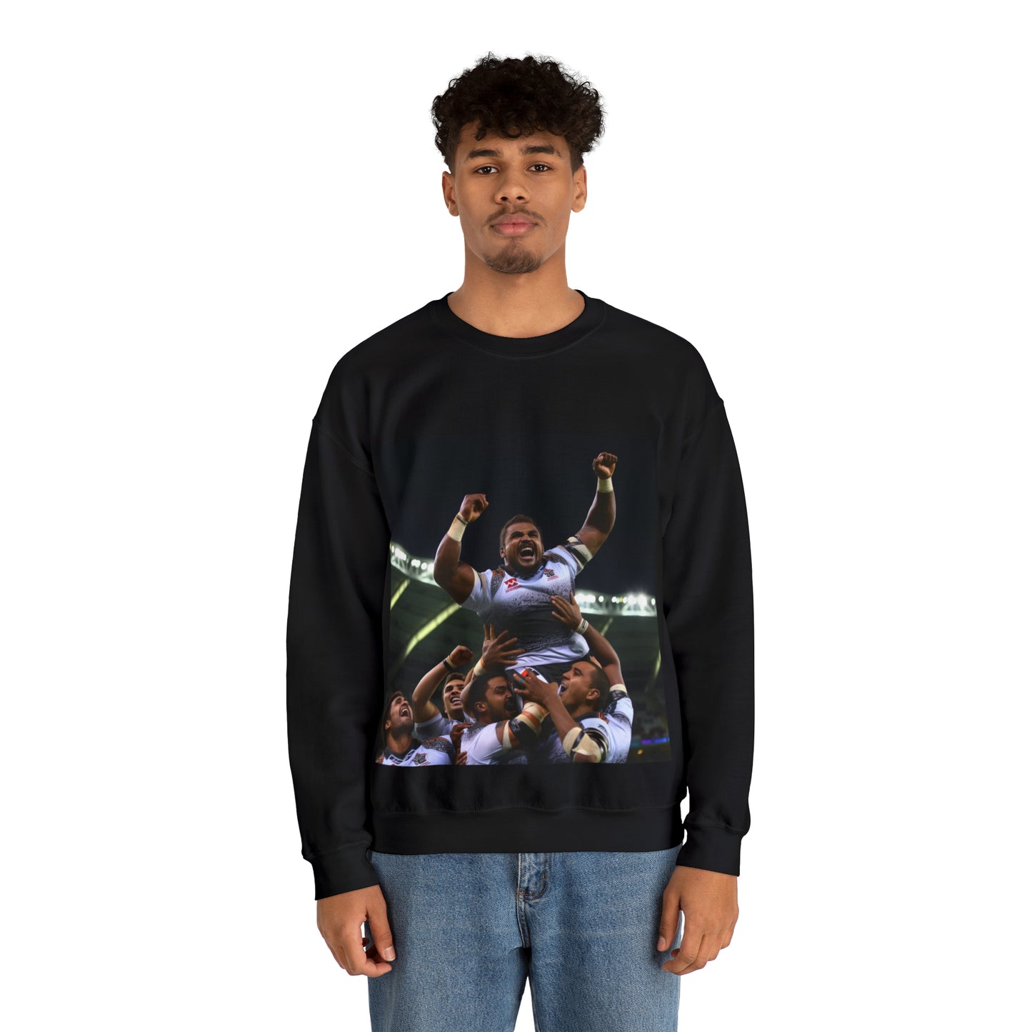 Fiji RWC Celebration - black sweatshirt