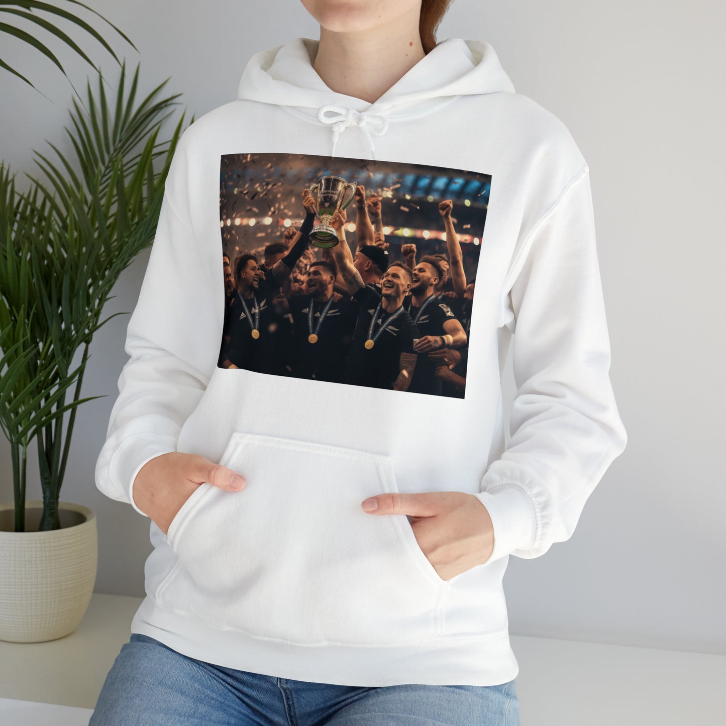 All Blacks World Cup Celebration - light hoodies