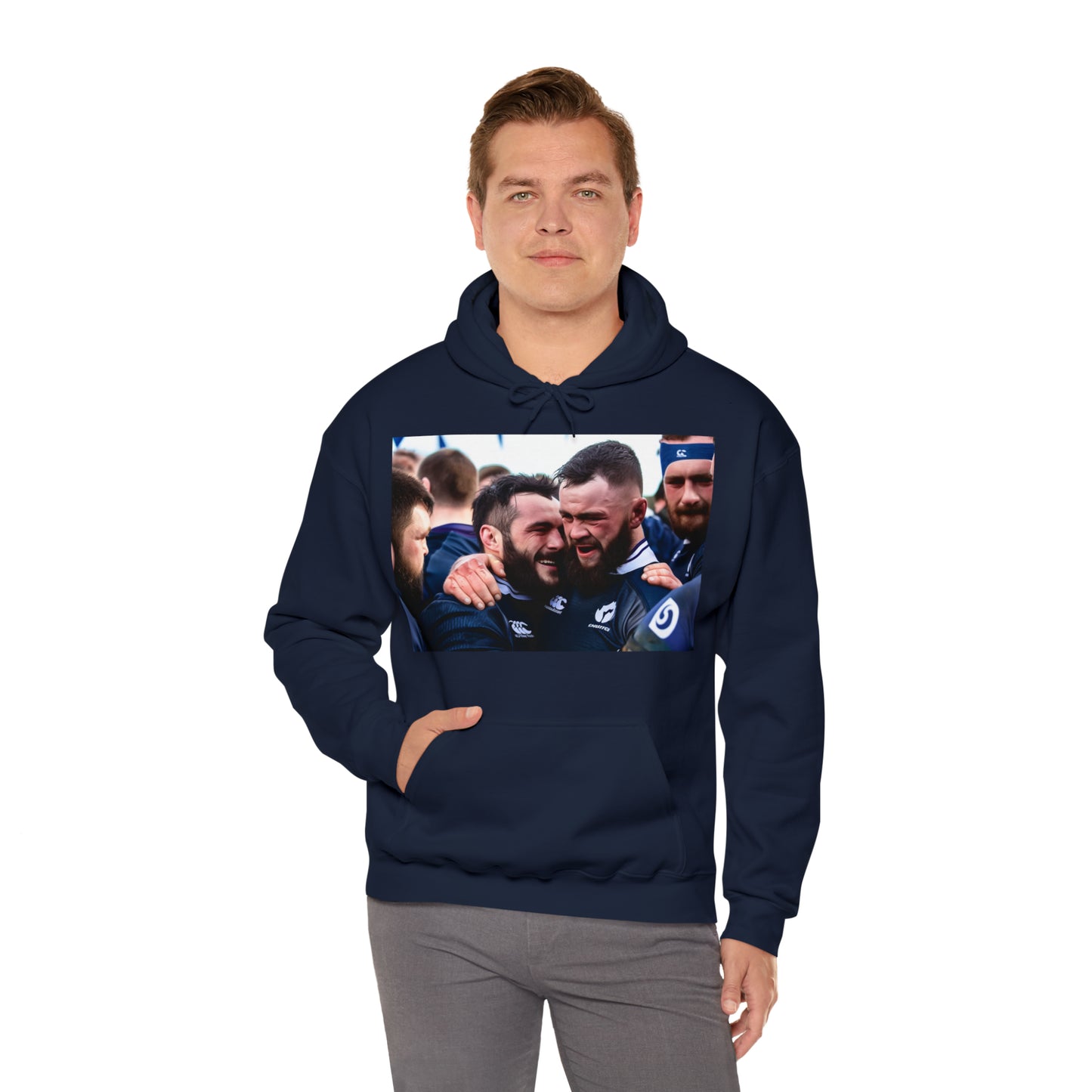 Post Match Scotland - dark hoodies