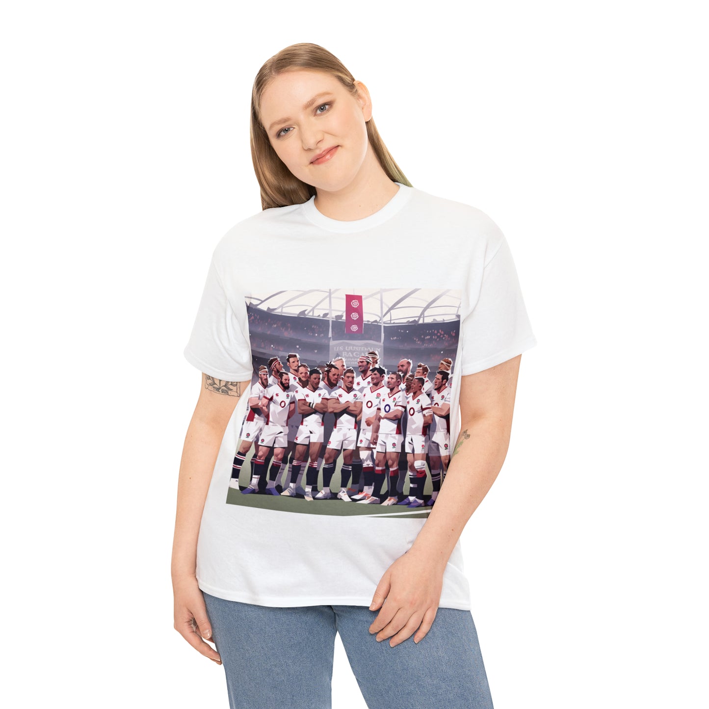 England Full Team - light shirts