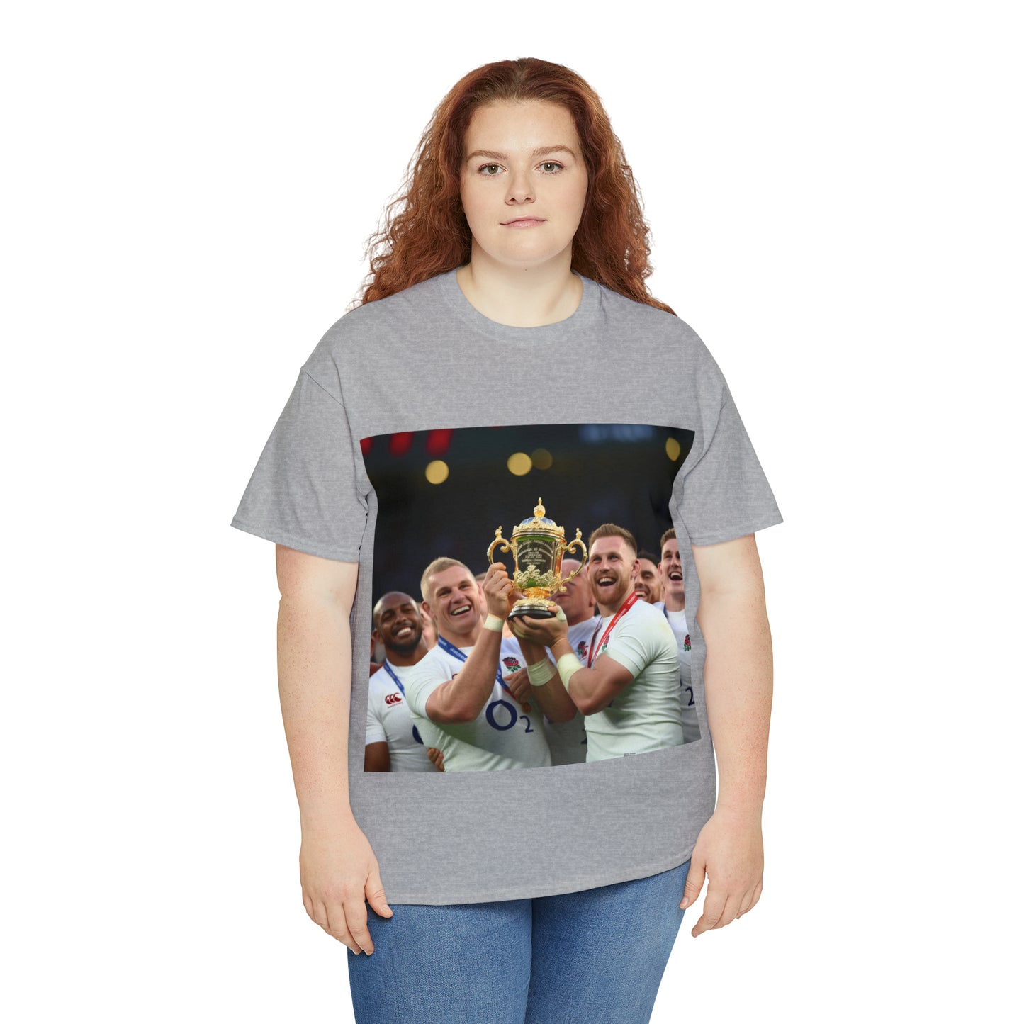 England Celebrating Winning World Cup - light shirts