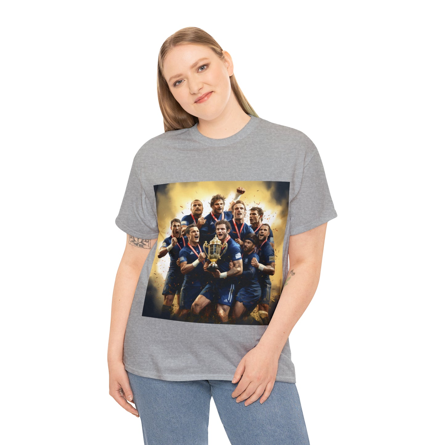 France Winning RWC 2023 - light shirts