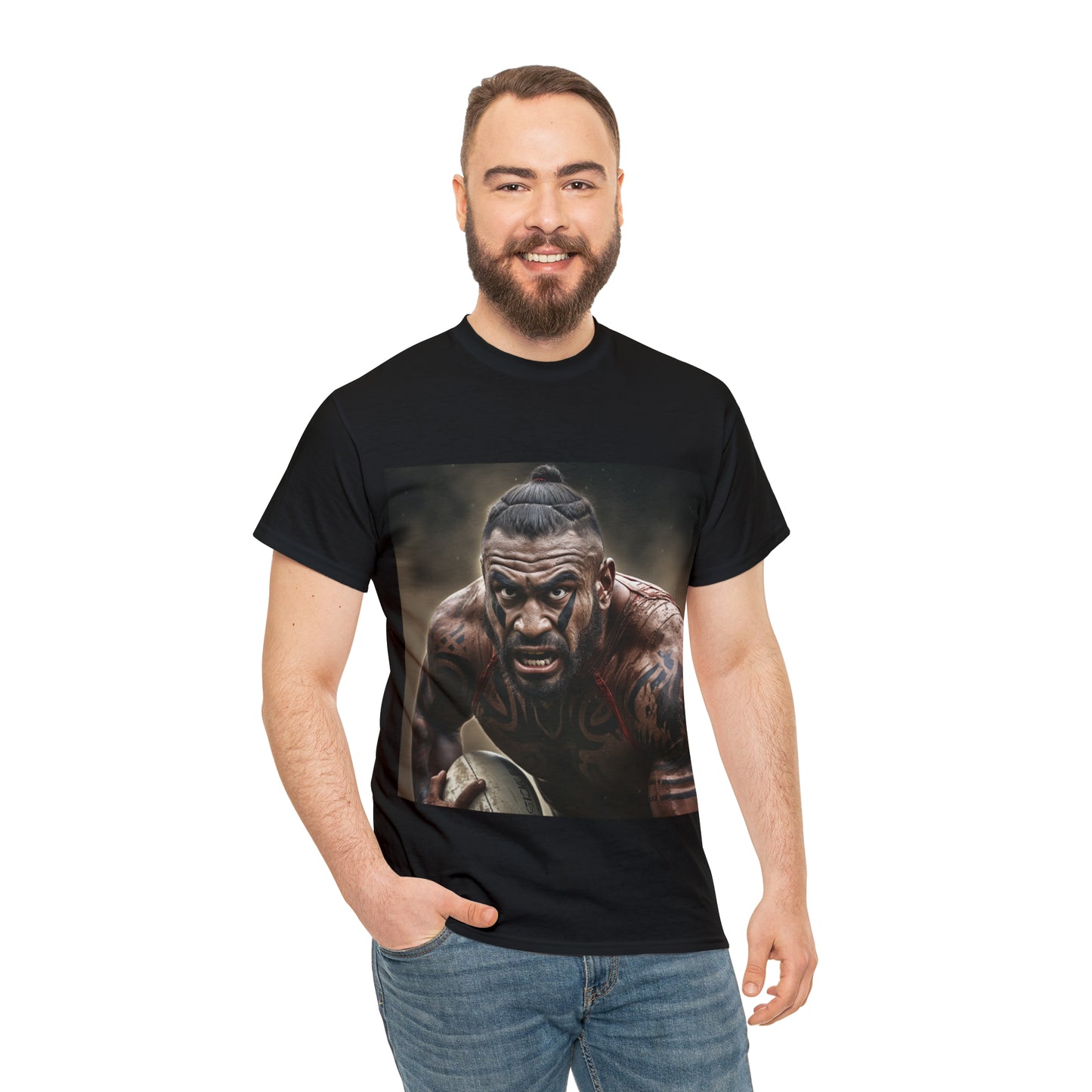 Māori Warrior - black shirt