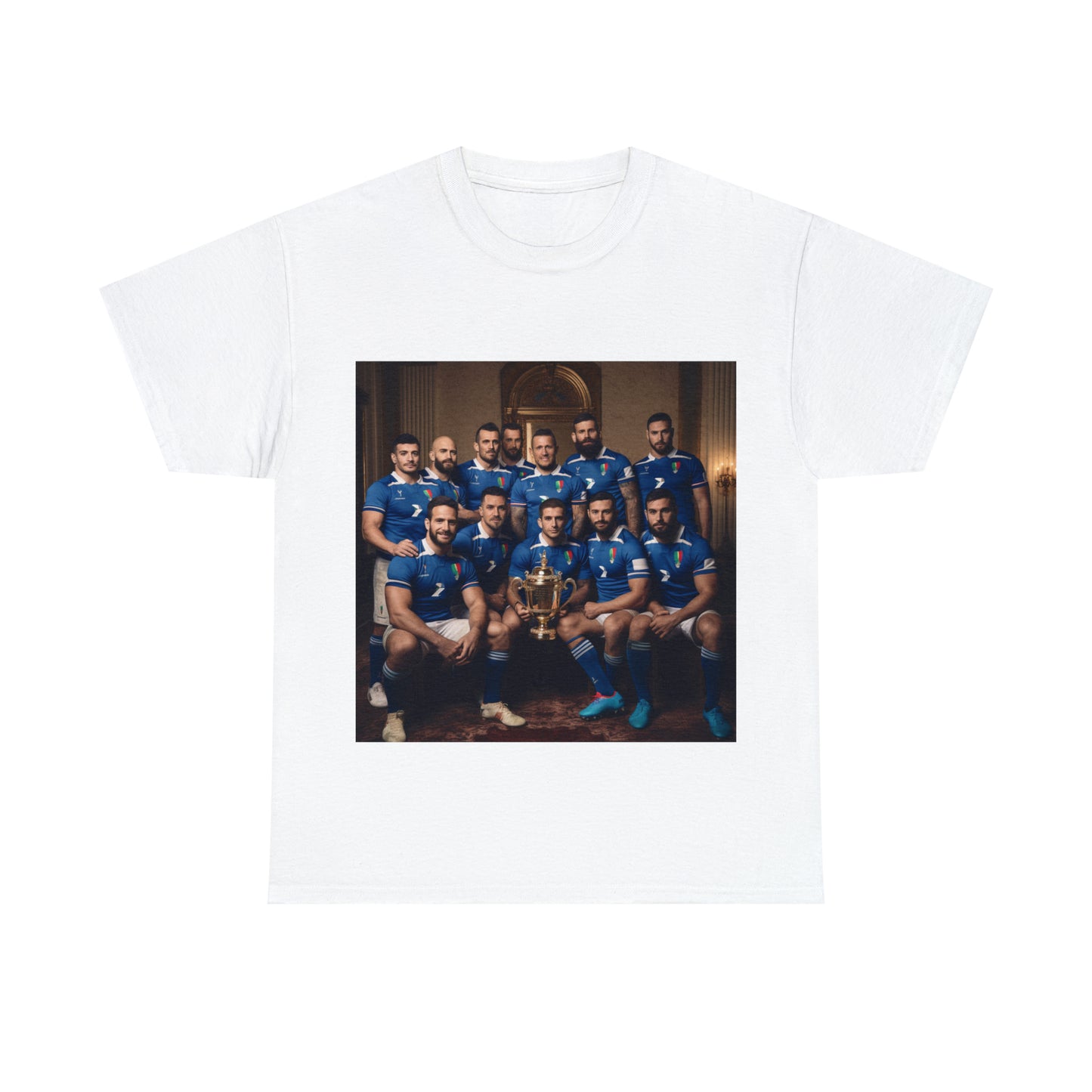 Italy World Cup photoshoot - light shirts