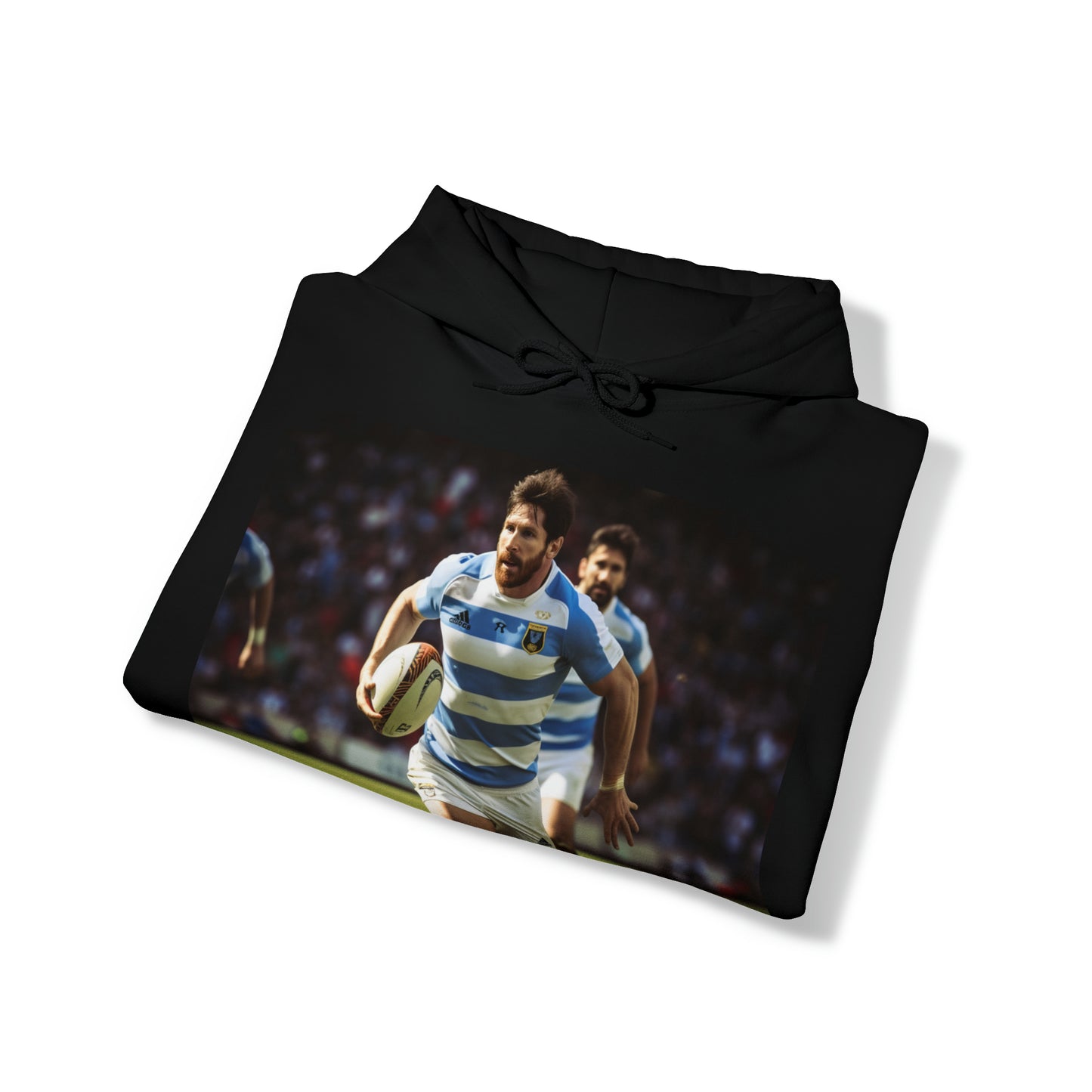 Rugby Messi - black hoodie