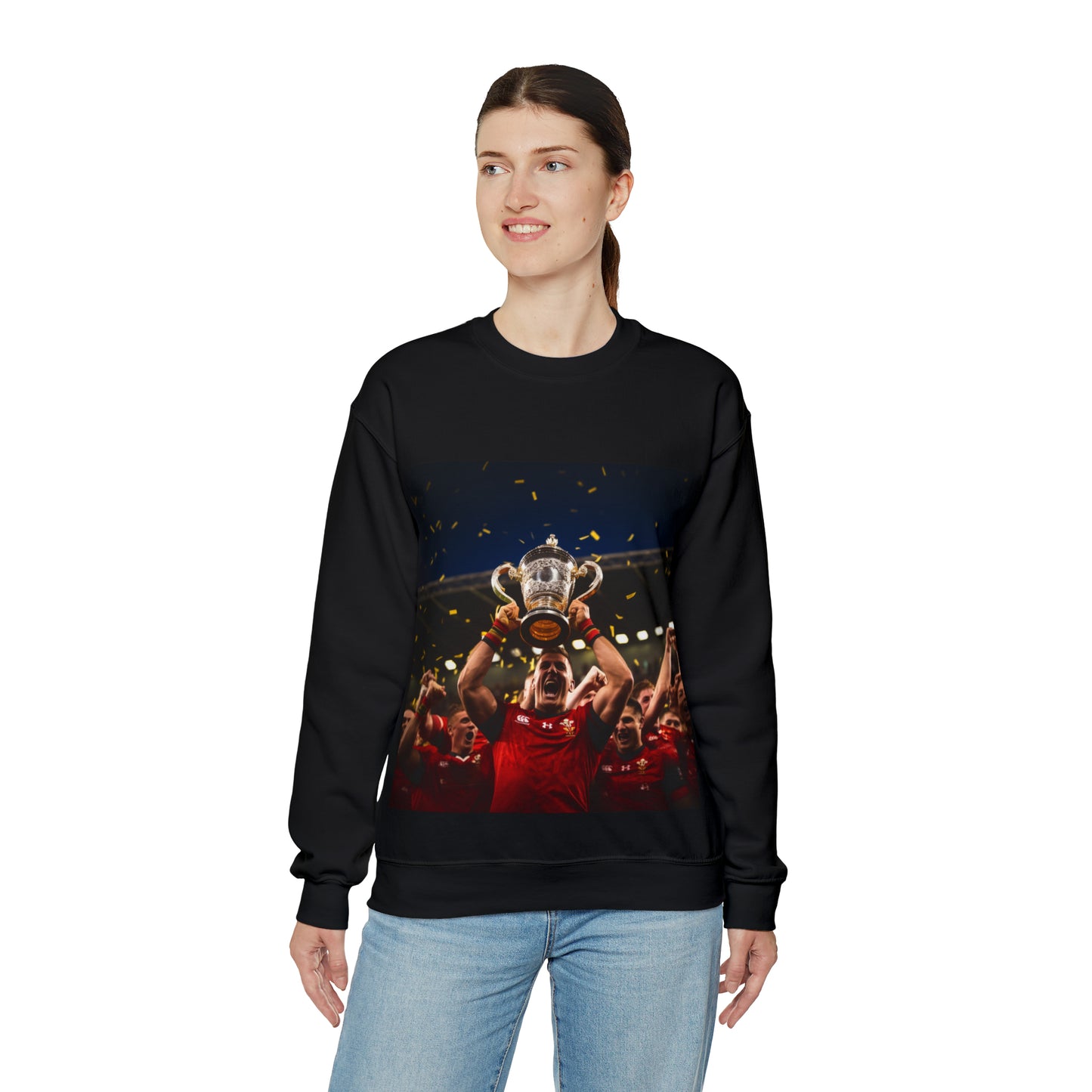 Wales Lifting RWC - black sweatshirt