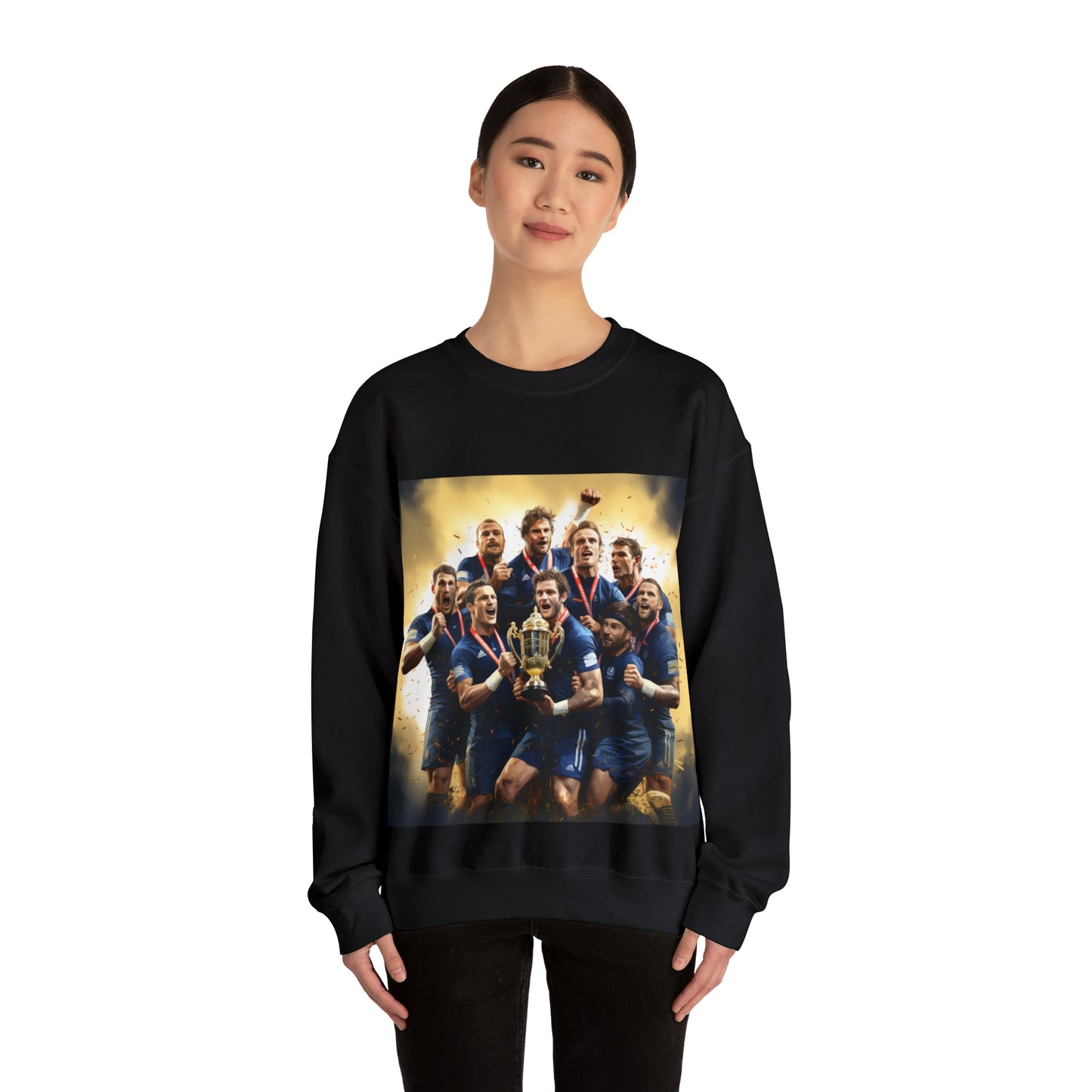 France Winning RWC 2023 - dark sweatshirts
