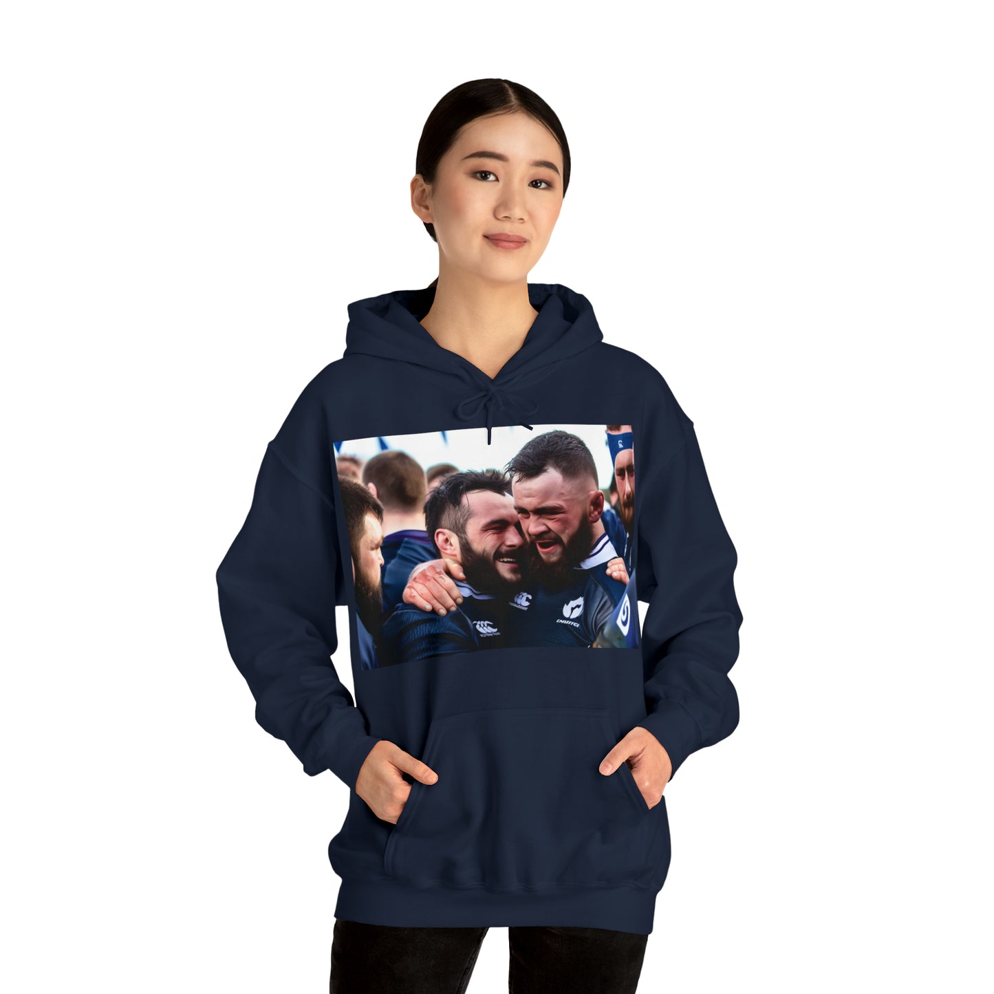 Post Match Scotland - dark hoodies