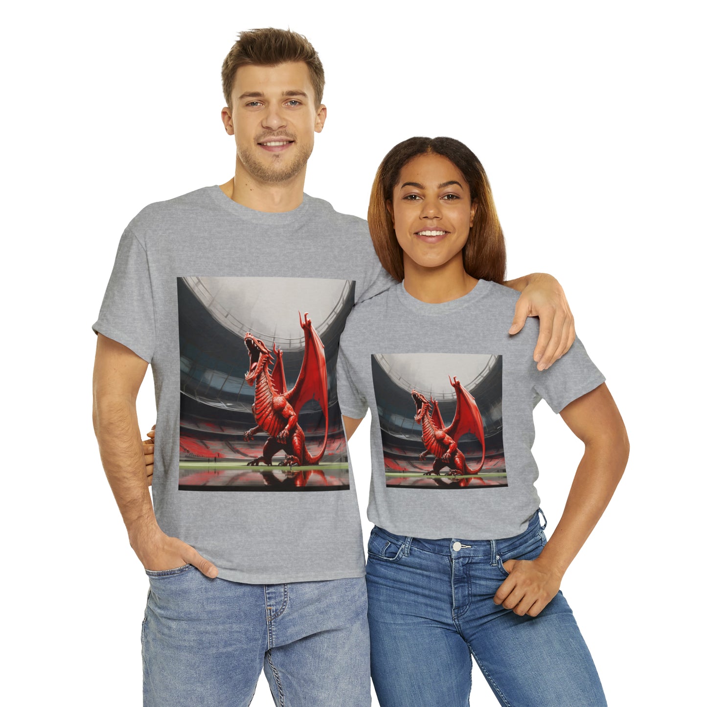 Welsh Dragon 2 - light shirts
