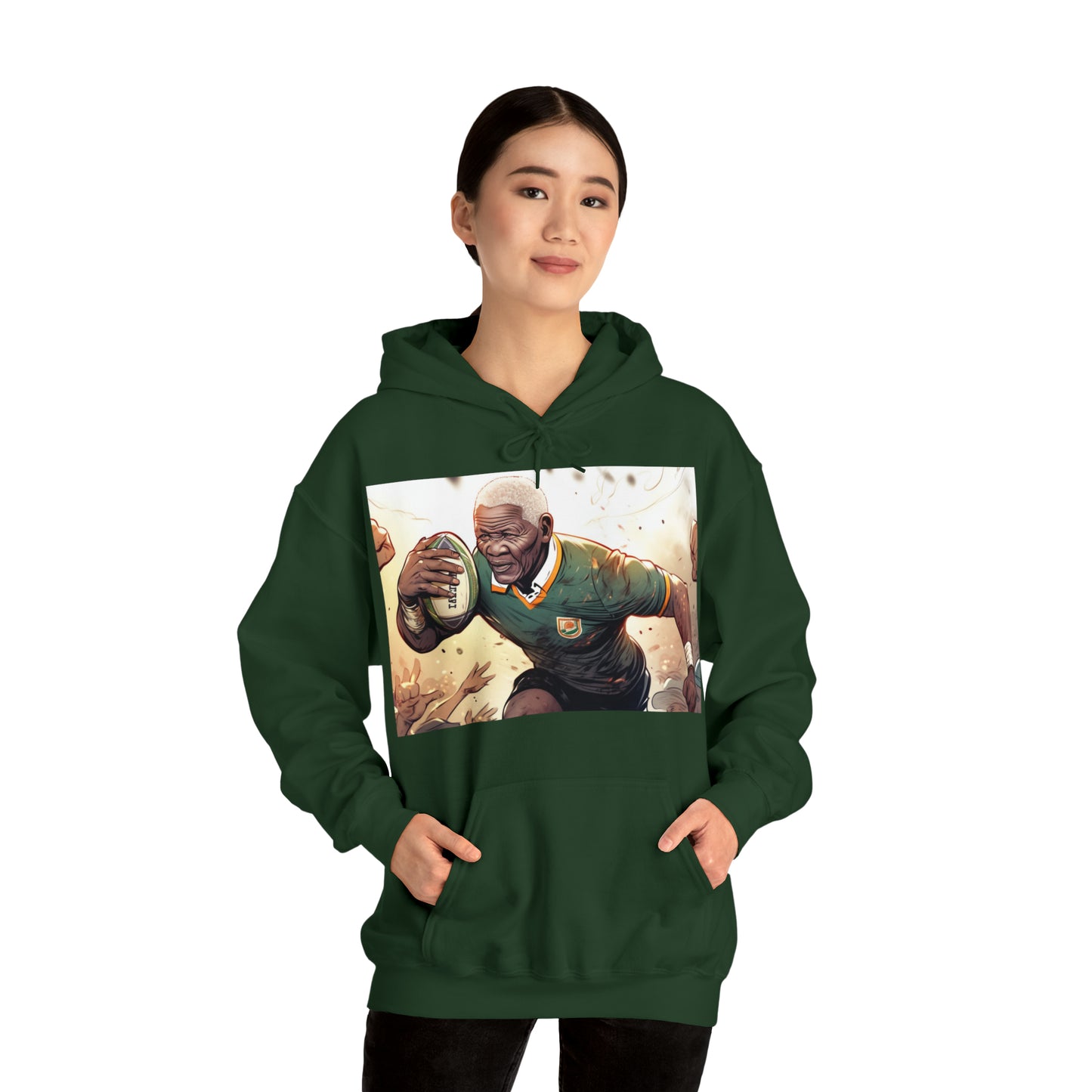 Rugby Mandela - dark hoodies