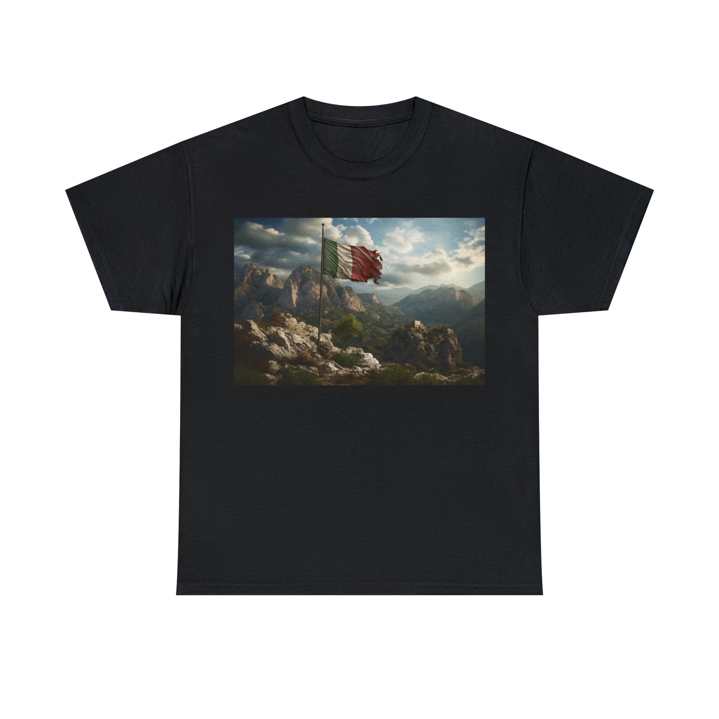 Italy Flag - dark shirts