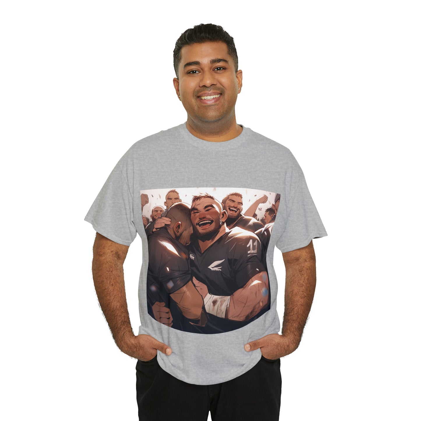 All Blacks Celebrating - light shirts