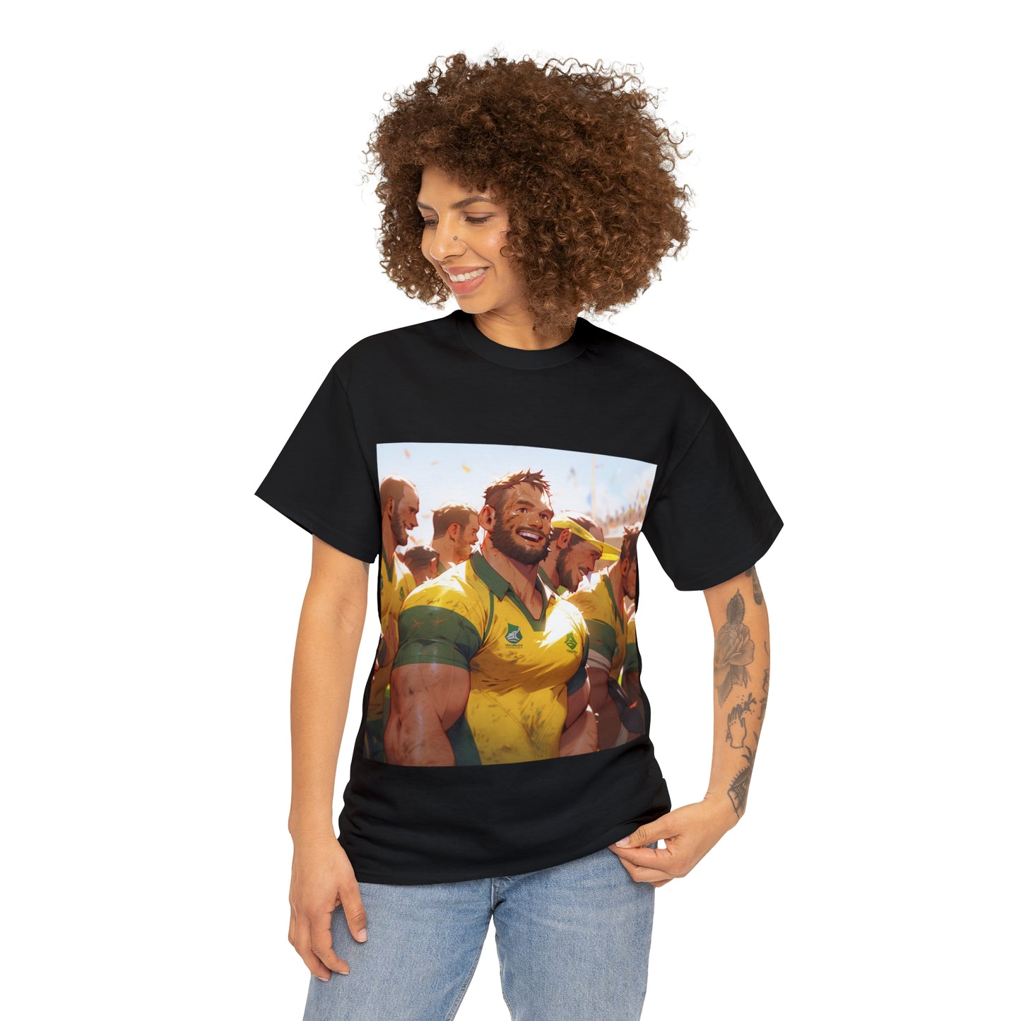 Happy Australia - black shirts