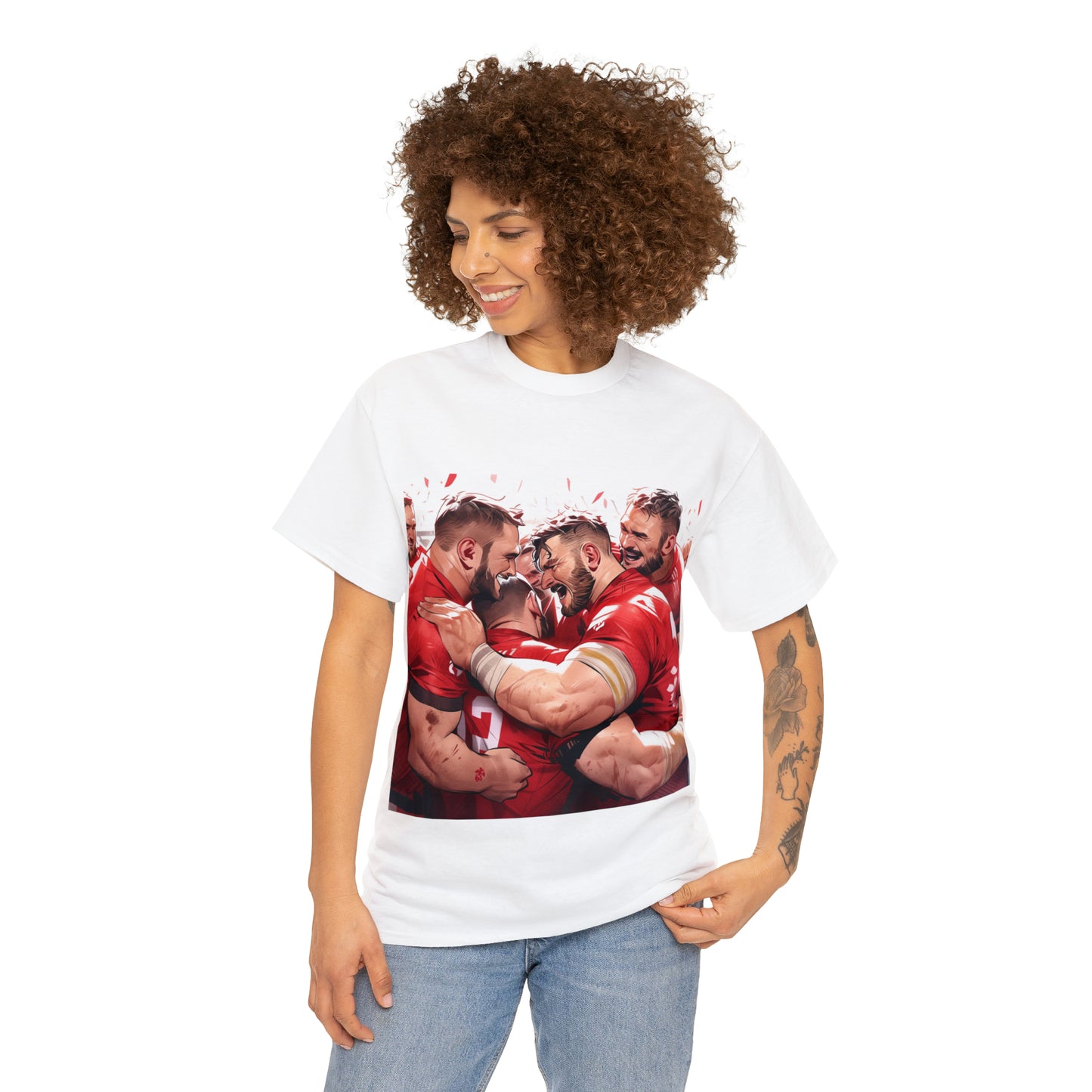 Post Match Wales - light shirts